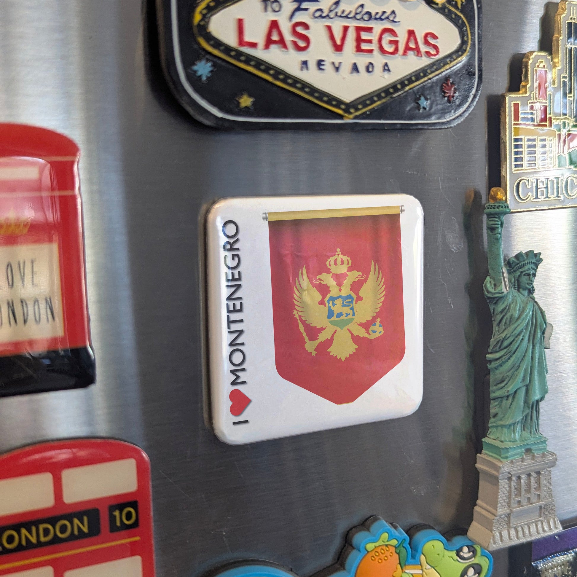 I Love Montenegro Fridge Magnet