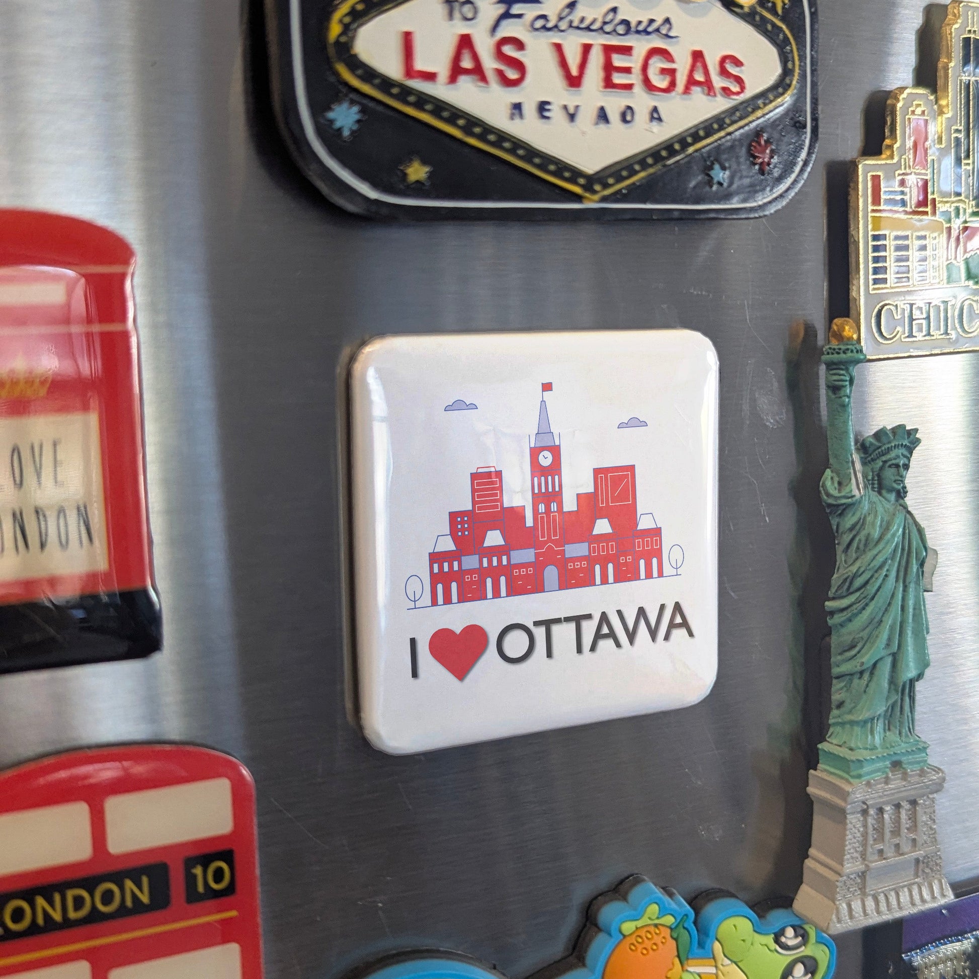 I love Ottawa Fridge Magnet