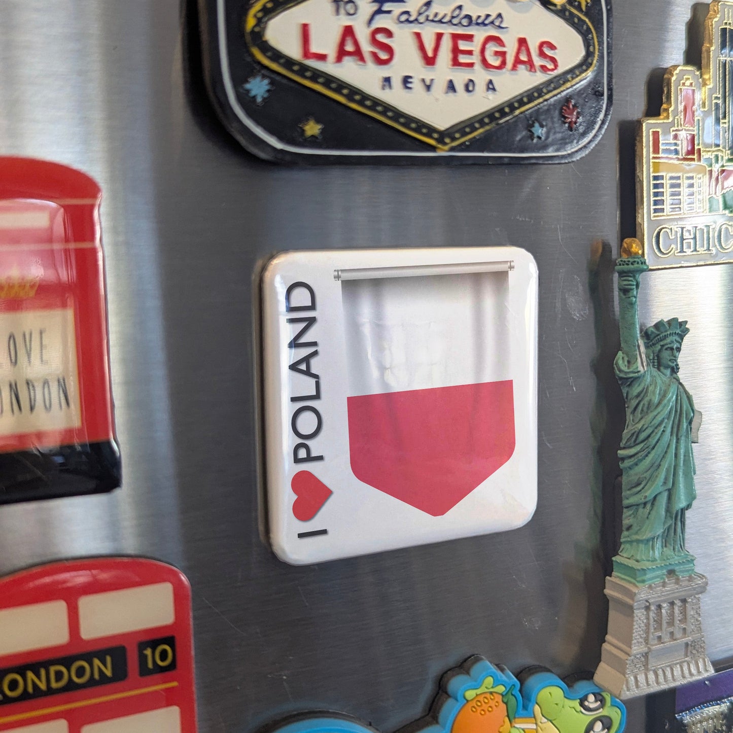 I Love Poland Fridge Magnet