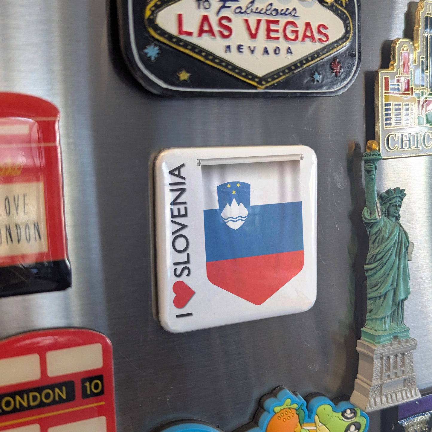 I Love Slovenia Fridge Magnet