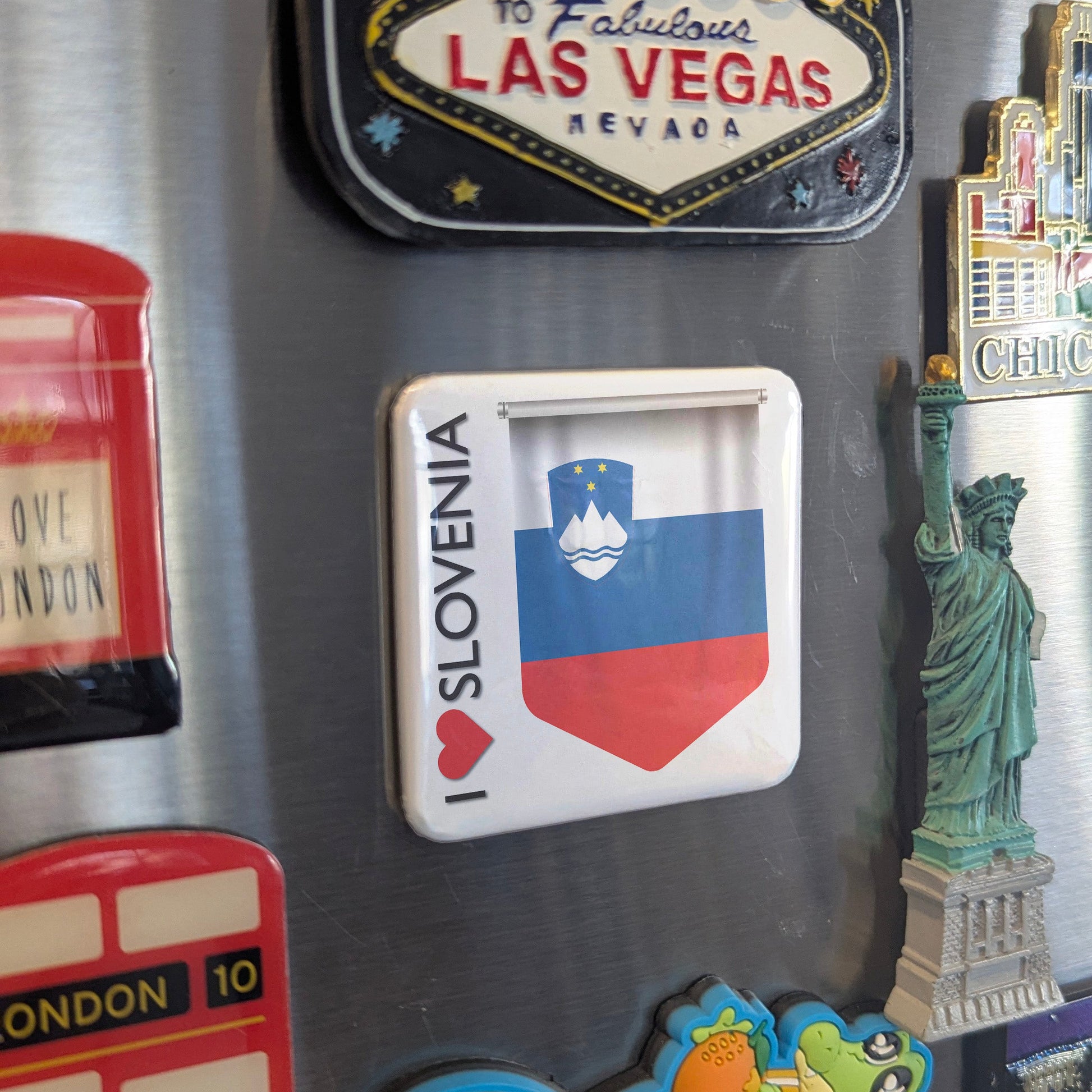 I Love Slovenia Fridge Magnet