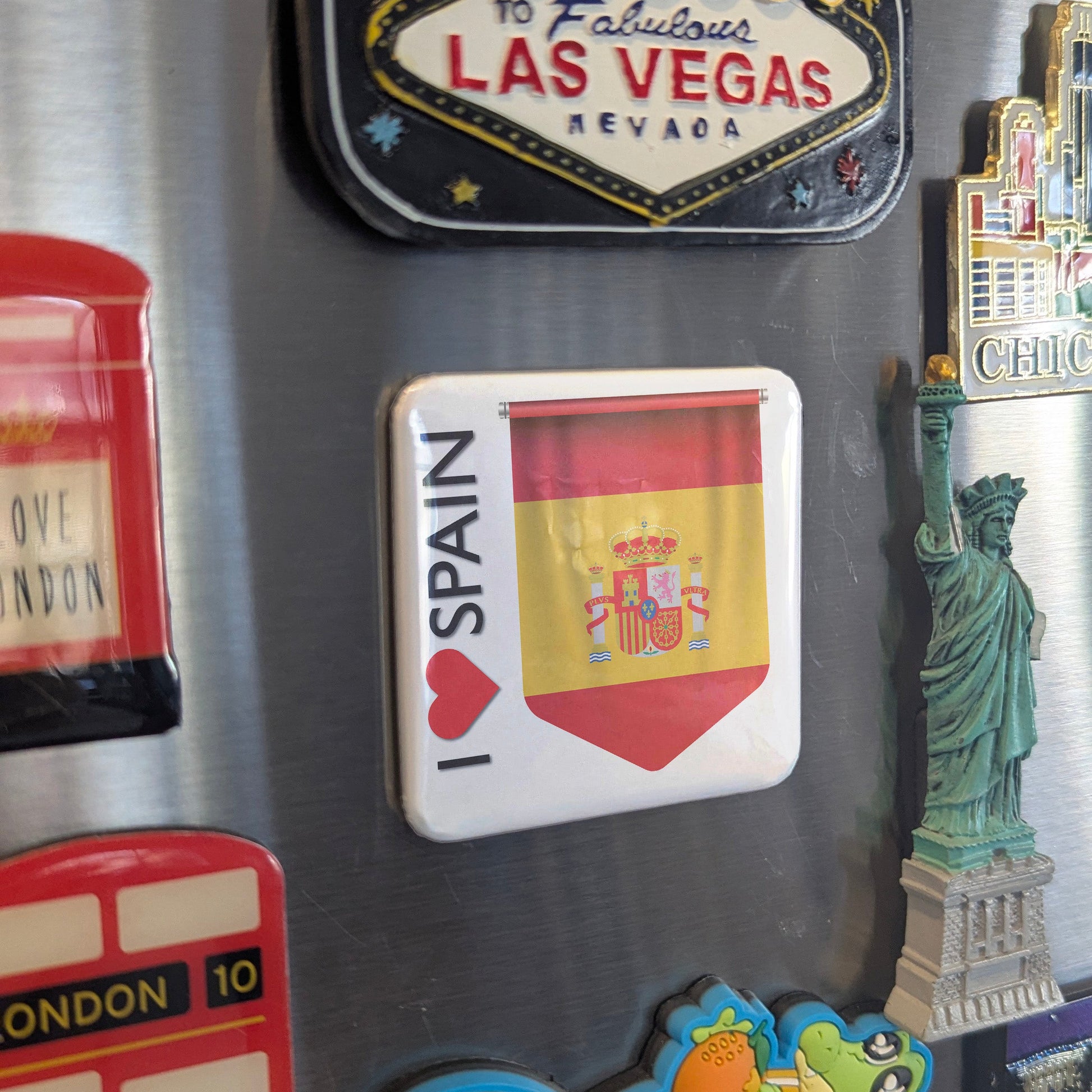 I Love Spain Fridge Magnet