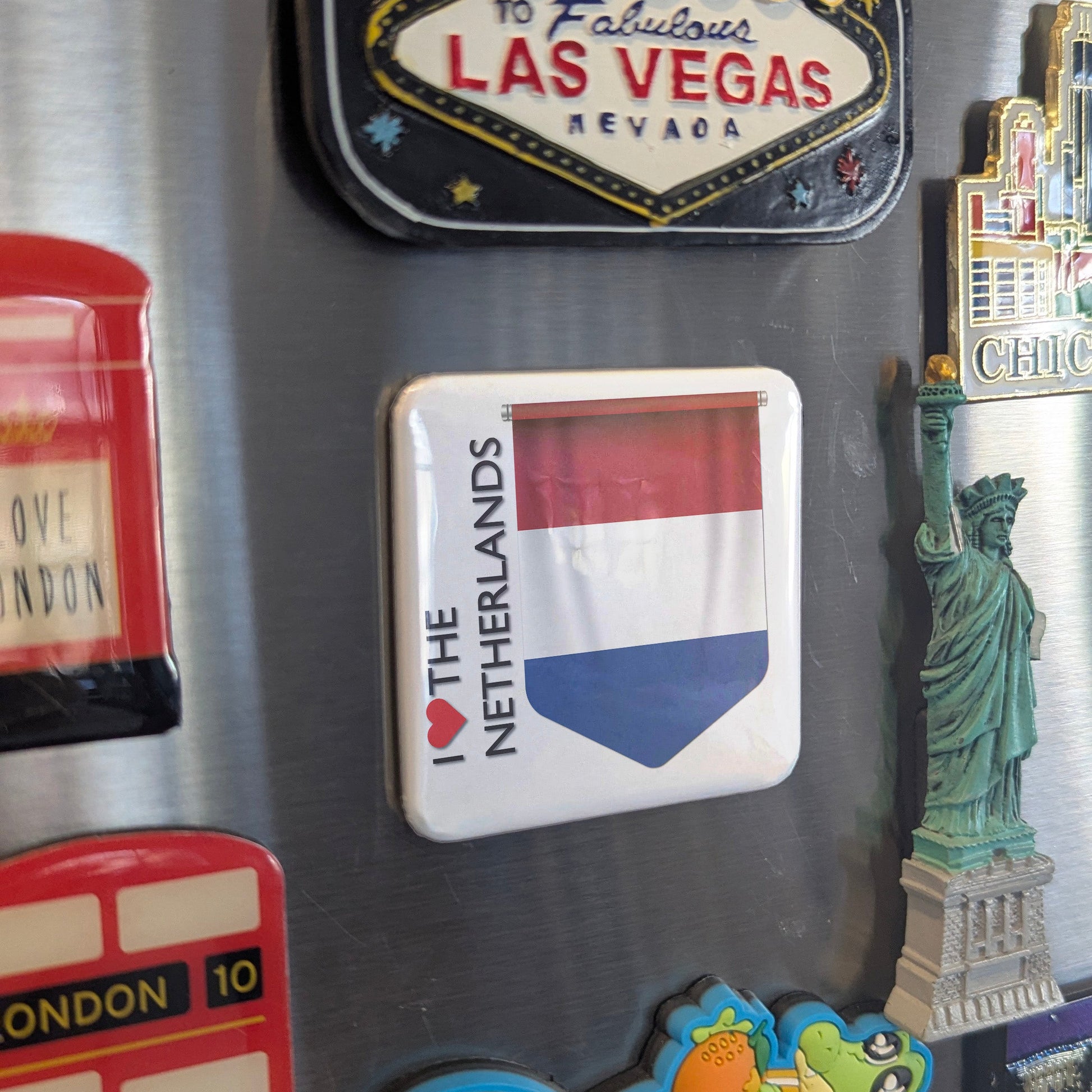 I Love The Netherlands Fridge Magnet