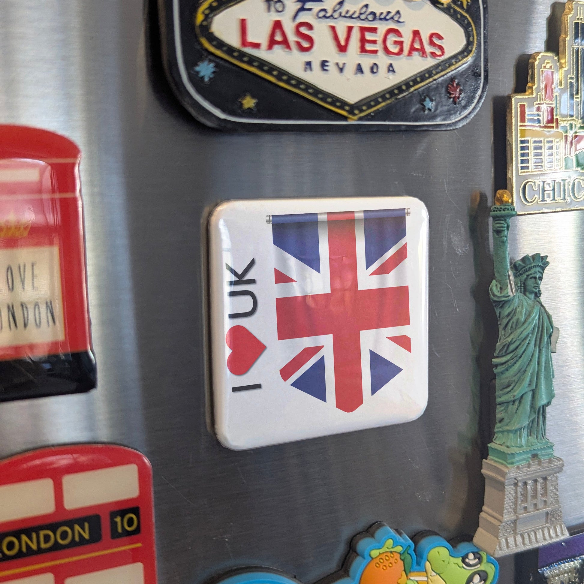 I Love The UK Fridge Magnet