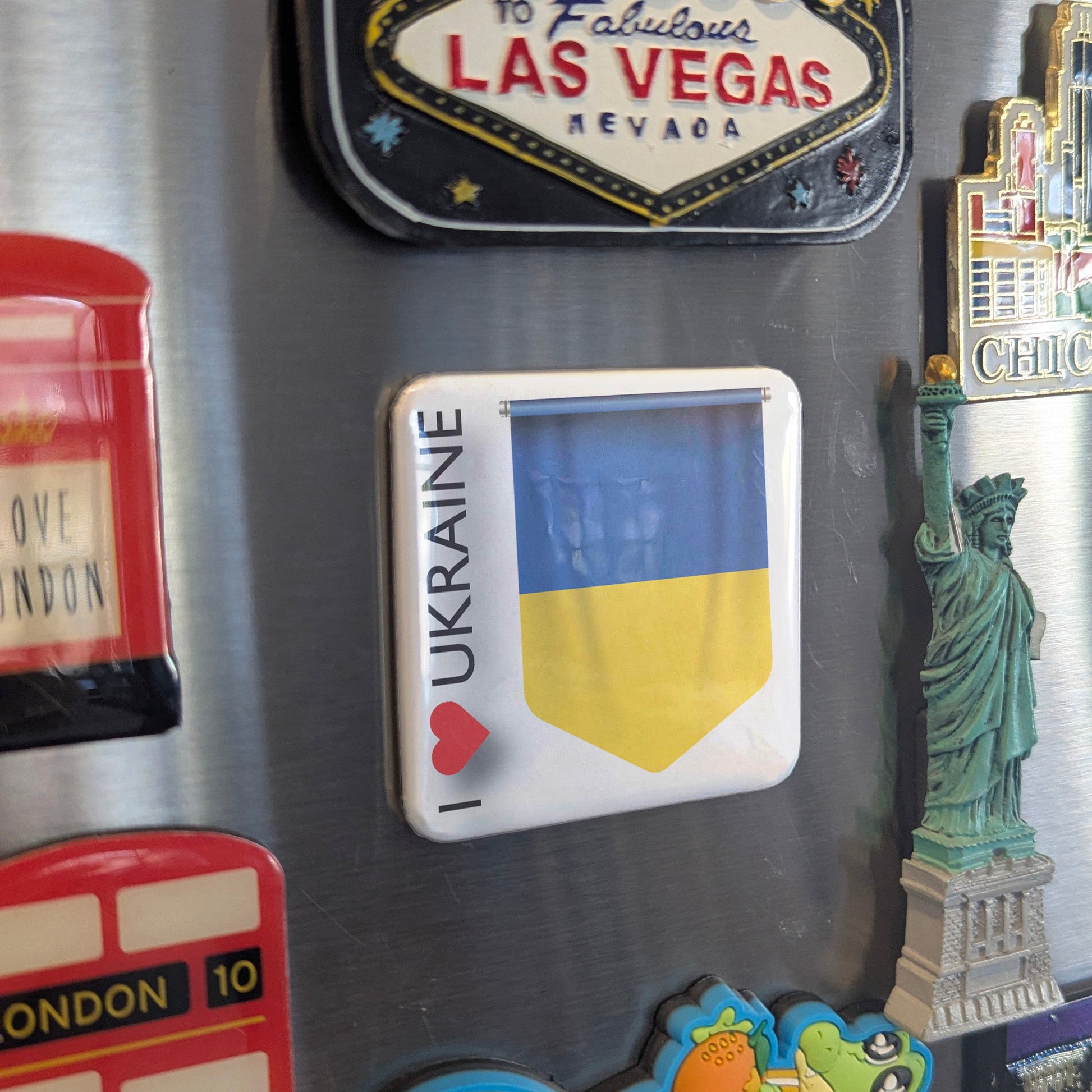 I Love Ukraine Fridge Magnet