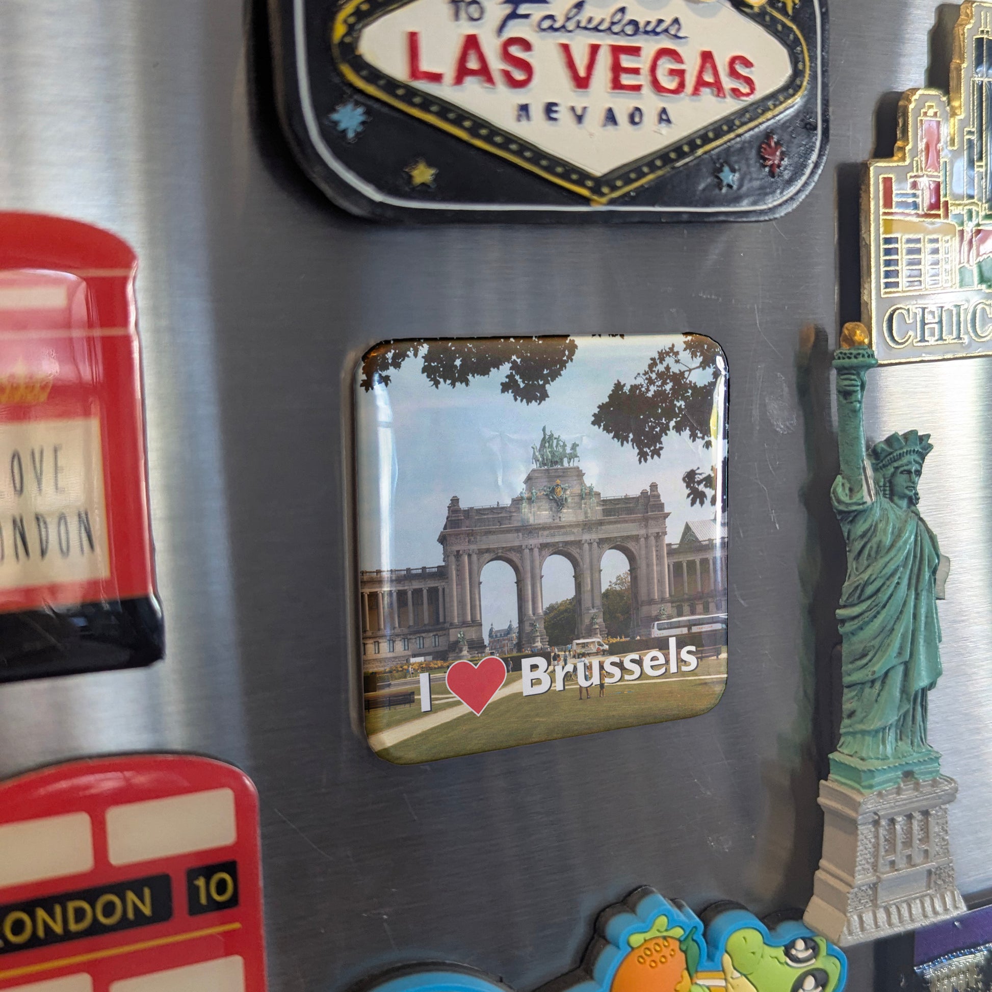 I Love Brussels Fridge Magnet - PhiloPerse