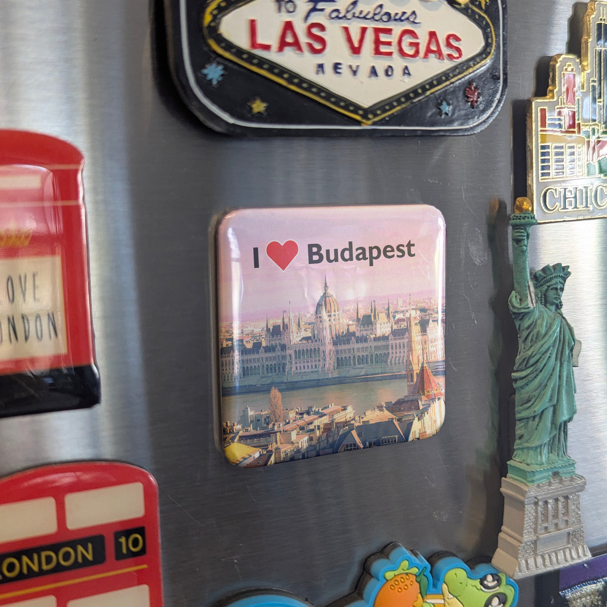 I Love Budapest Fridge Magnet - PhiloPerse