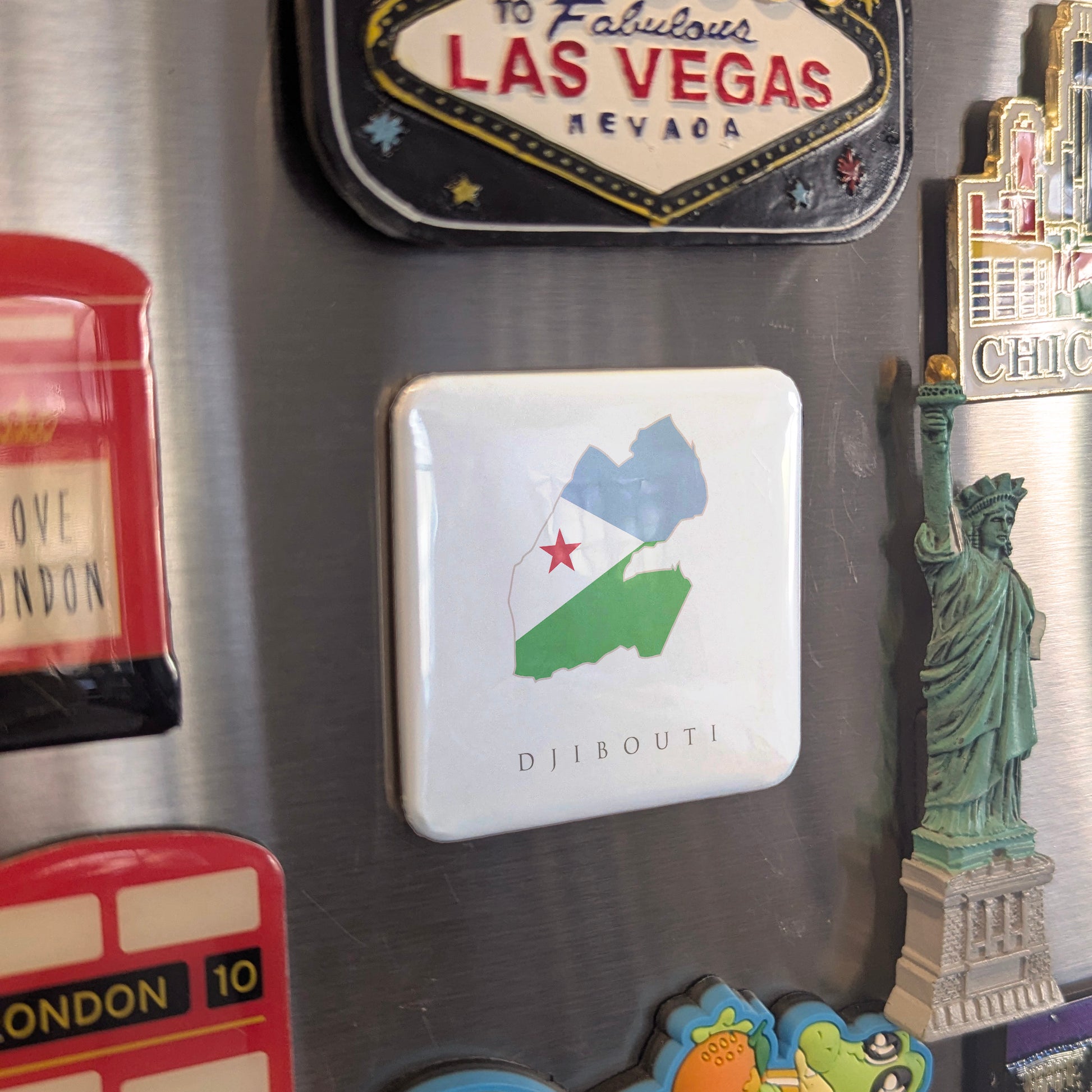 Djibouti Fridge Magnet - PhiloPerse