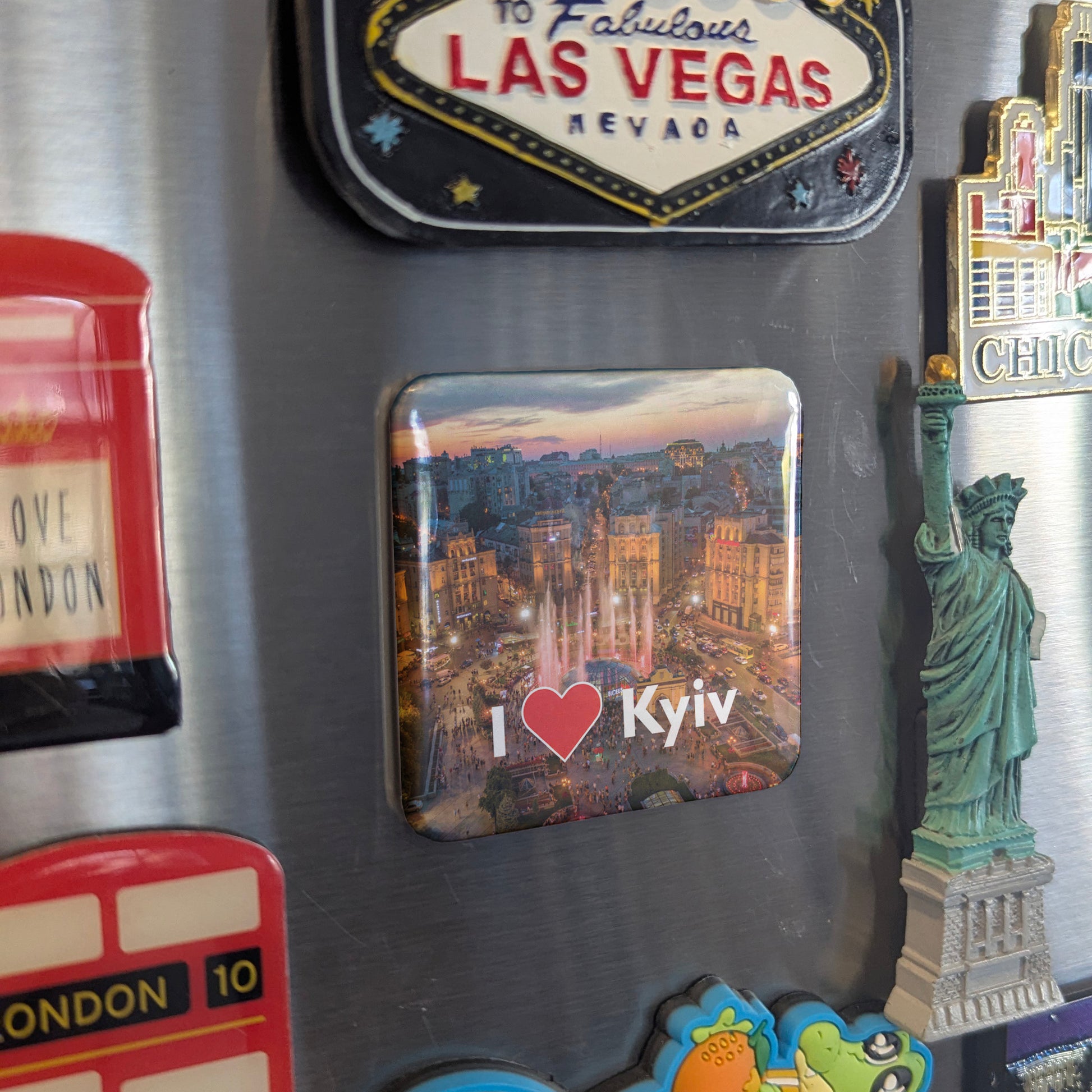 I Love Kyiv Fridge Magnet - PhiloPerse