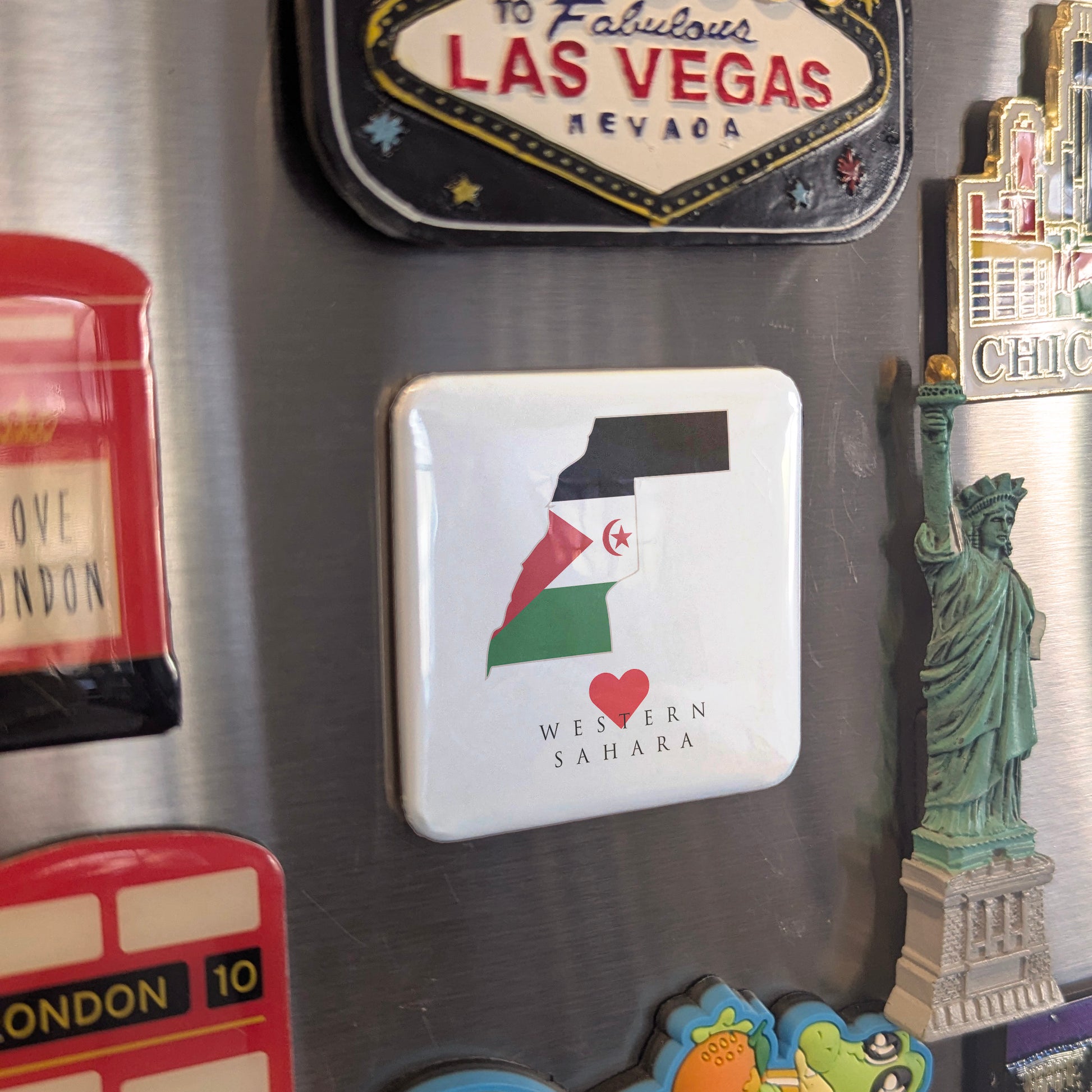 Western Sahara Fridge Magnet - PhiloPerse