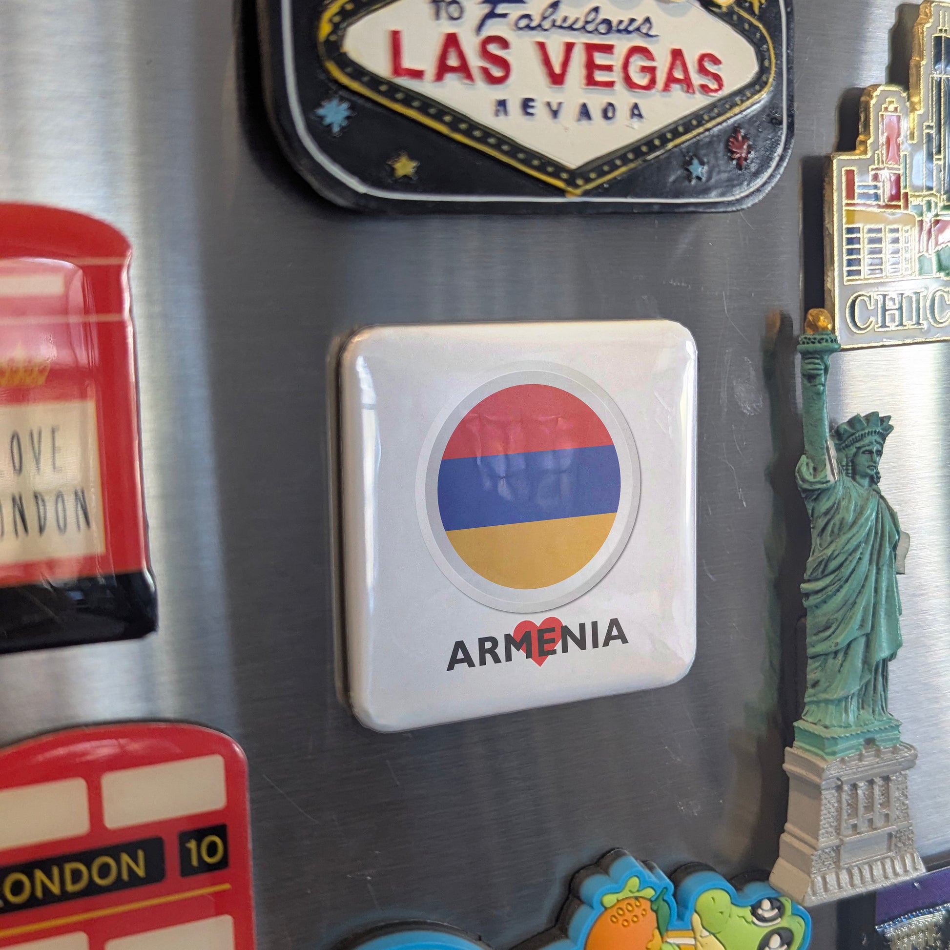 I Love Armenia Fridge Magnet - PhiloPerse