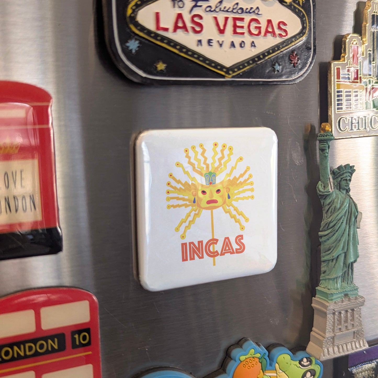 Inca Mask Fridge Magnet - PhiloPerse