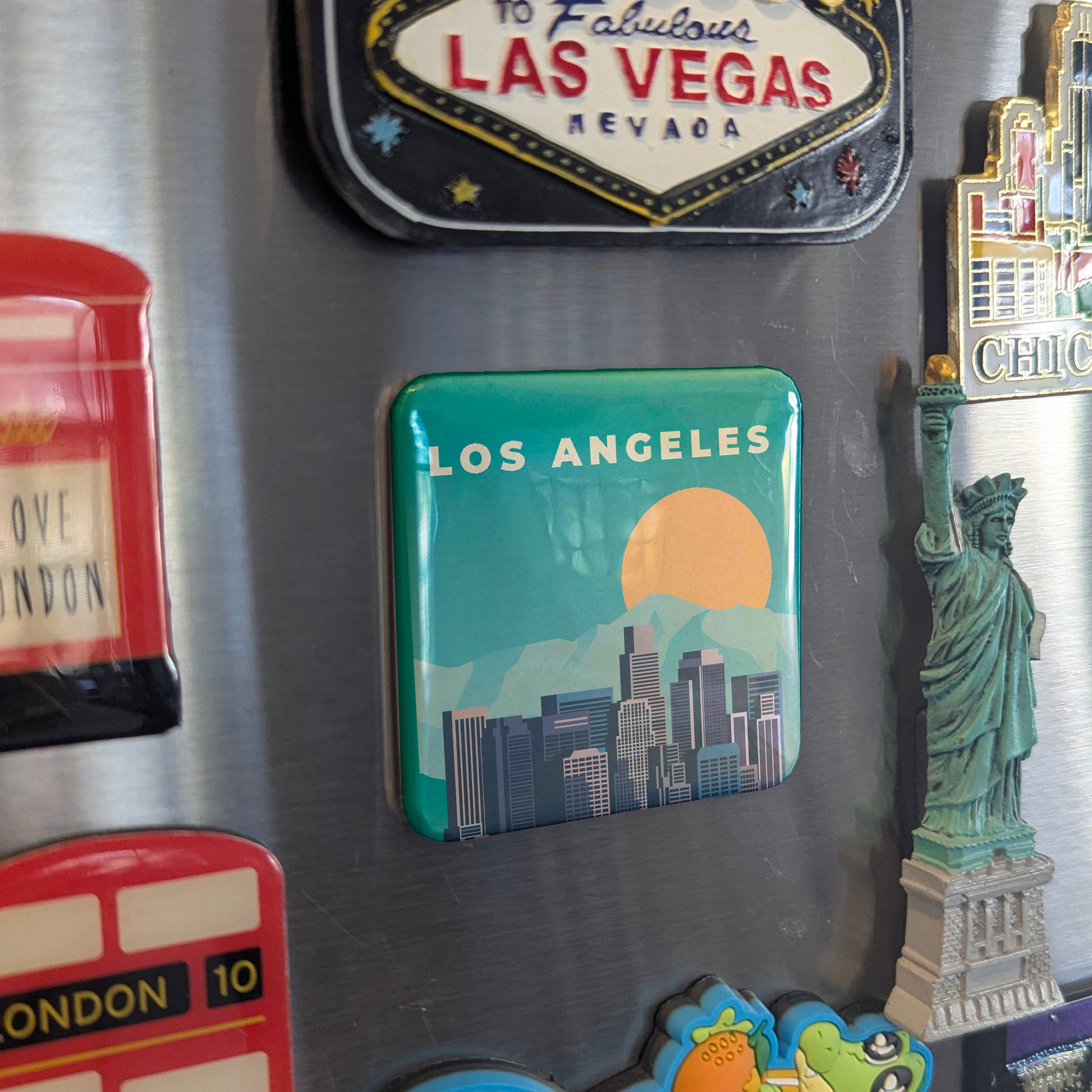 Los Angeles Fridge Magnet - PhiloPerse