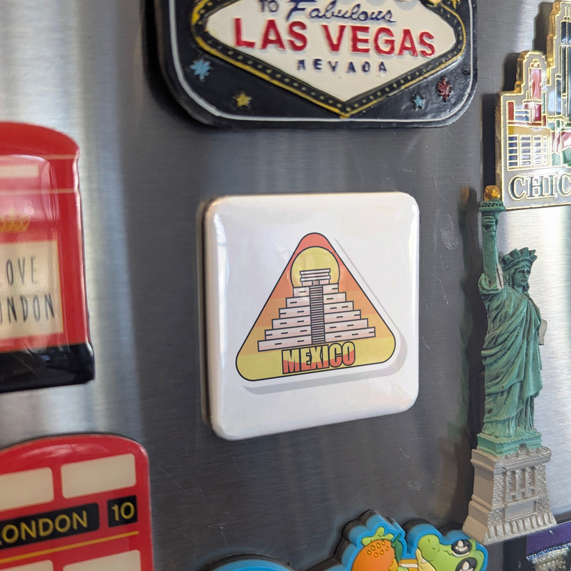 Mexico Pyramid Fridge Magnet - PhiloPerse