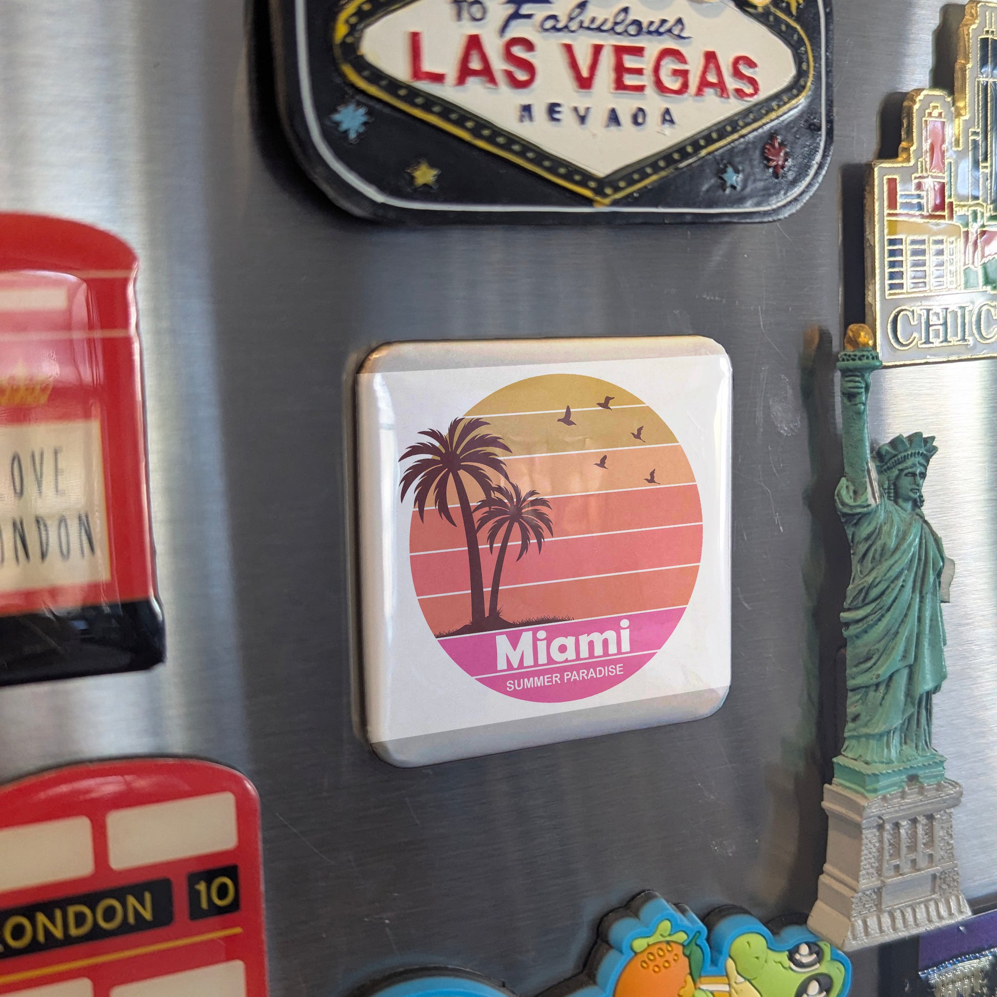 Miami Fridge Magnet - PhiloPerse
