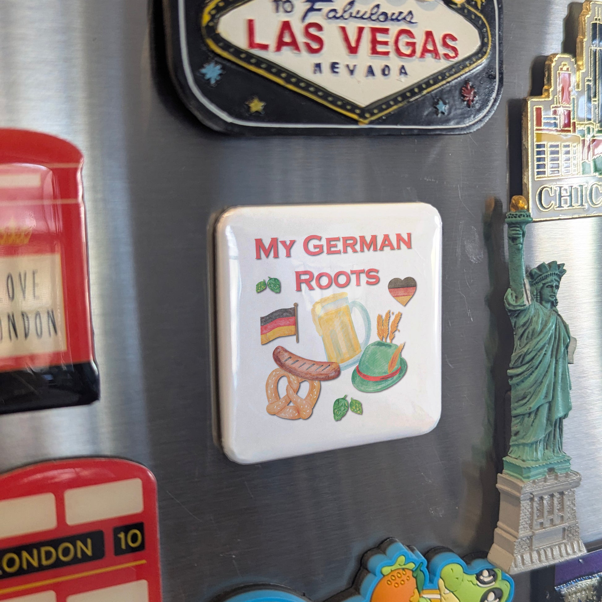 My German Roots Fridge Magnet - PhiloPerse