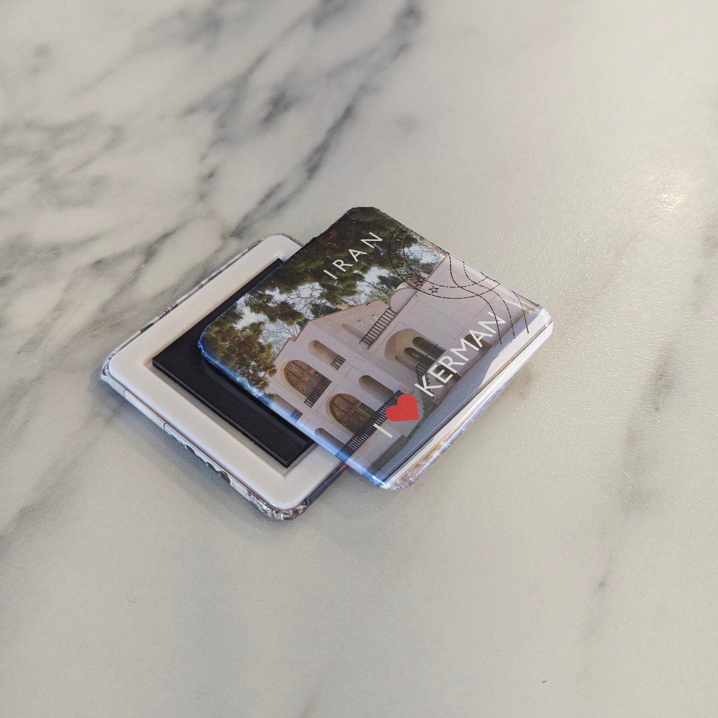 I Love Kerman Fridge Magnet - PhiloPerse