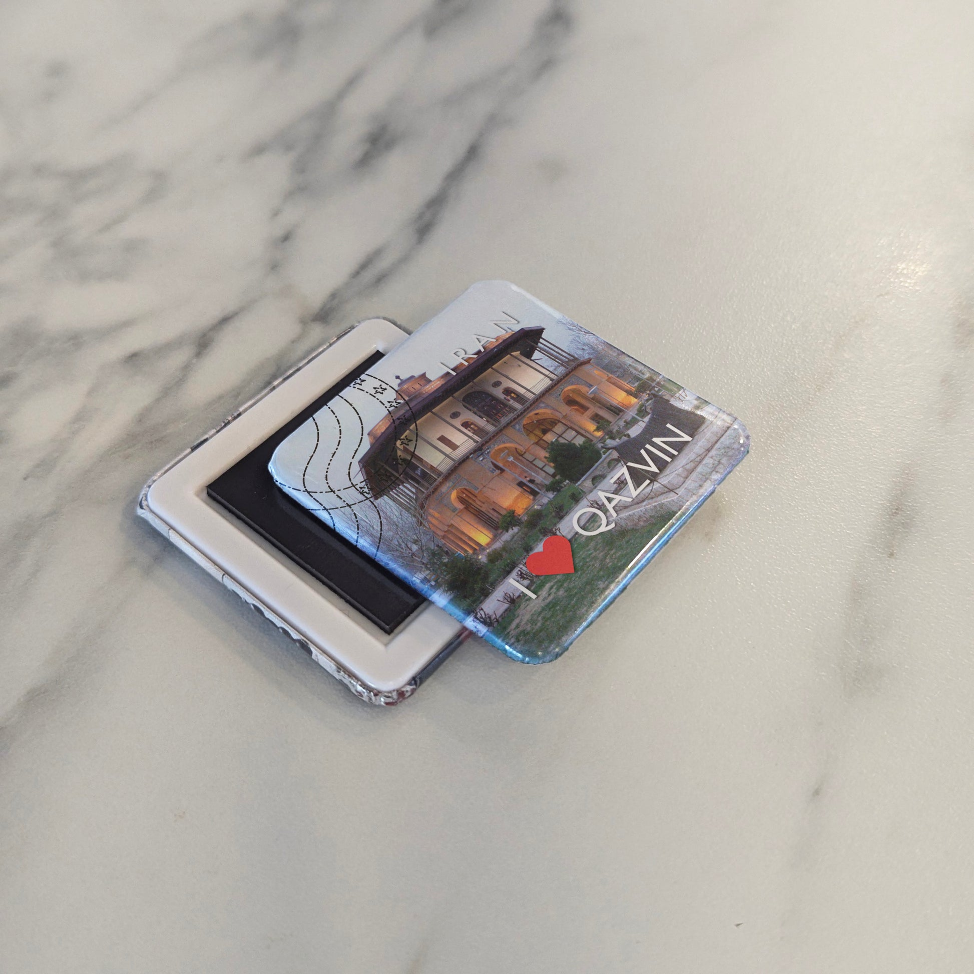 I Love Qazvin Fridge Magnet - PhiloPerse