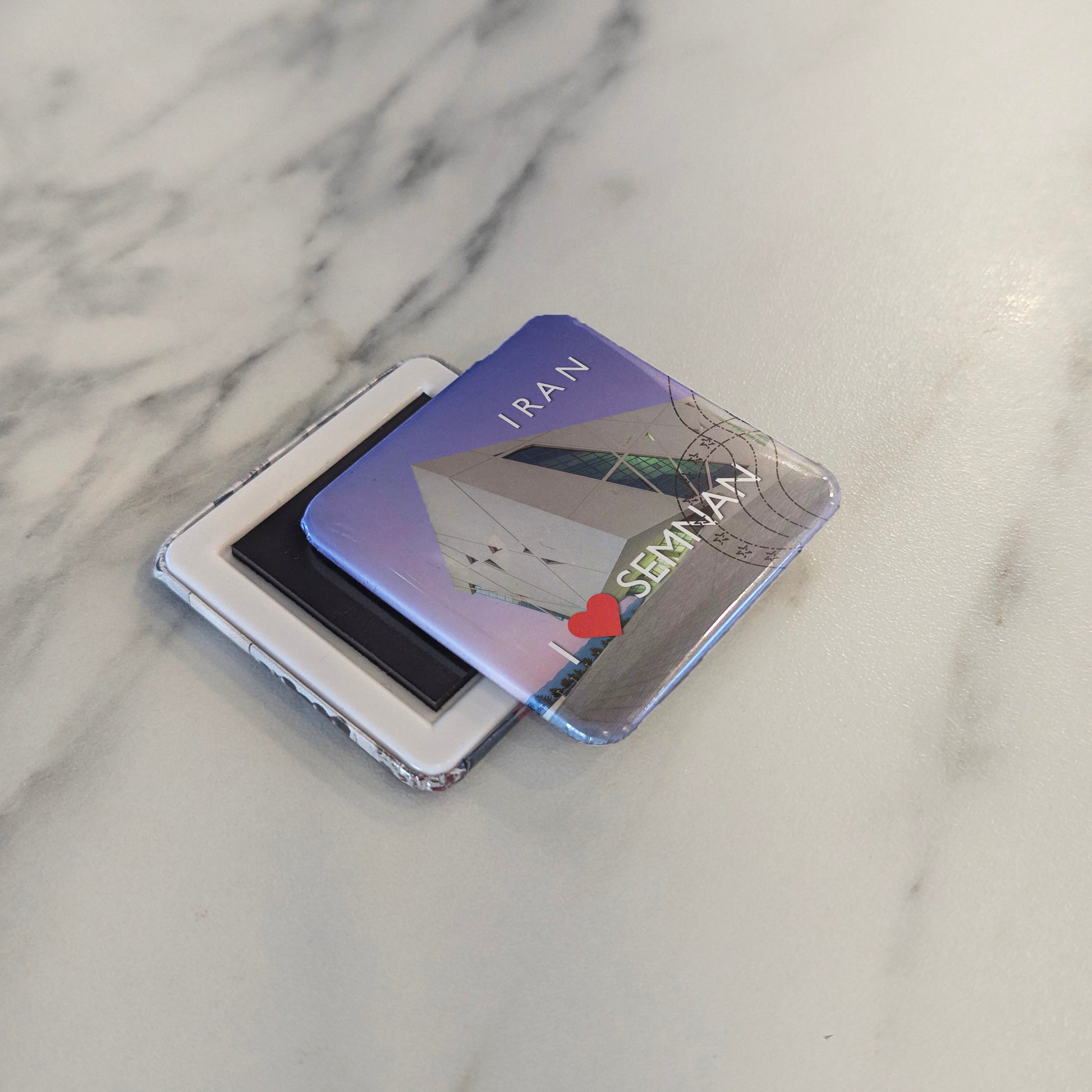 I Love Semnan Fridge Magnet - PhiloPerse