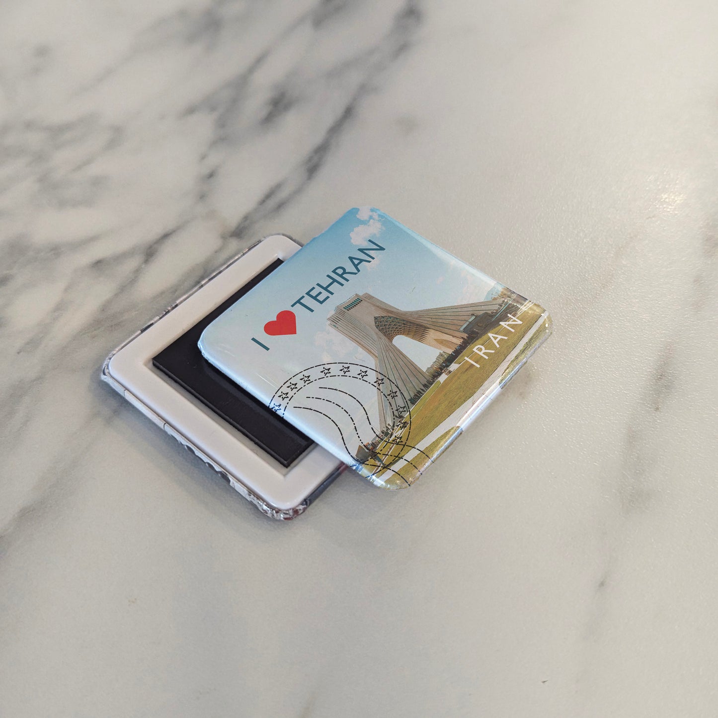I Love Tehran V.1 Fridge Magnet - PhiloPerse