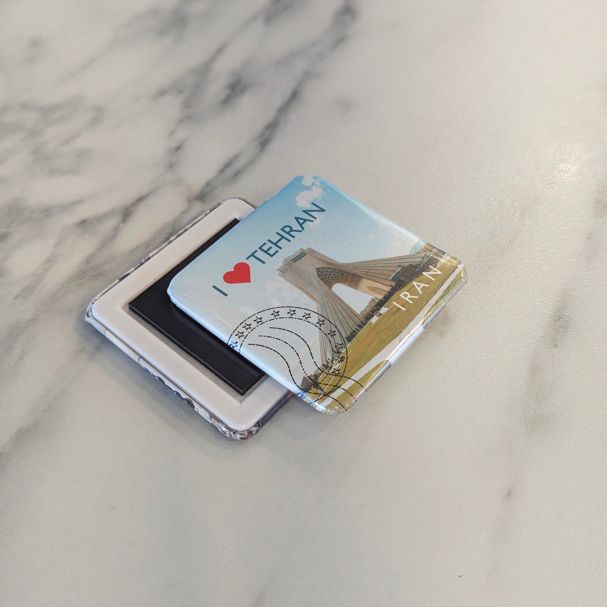 I Love Tehran V.1 Fridge Magnet - PhiloPerse
