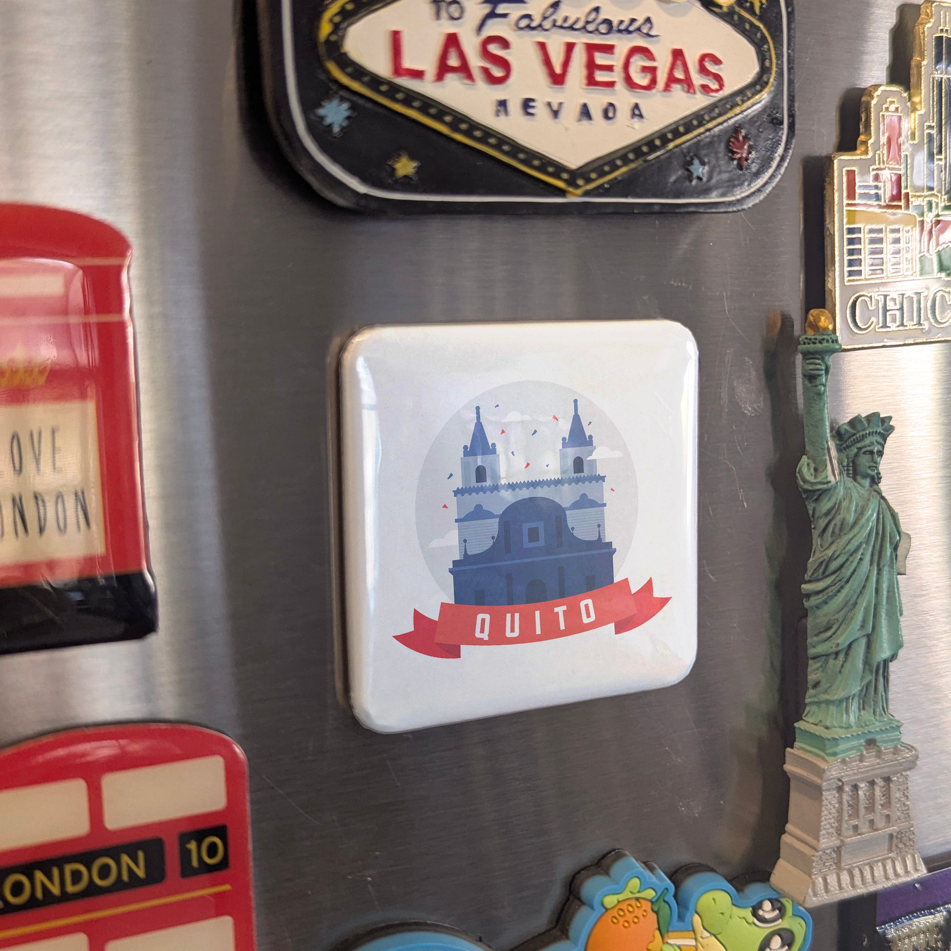Quito Ecuador Fridge Magnet - PhiloPerse