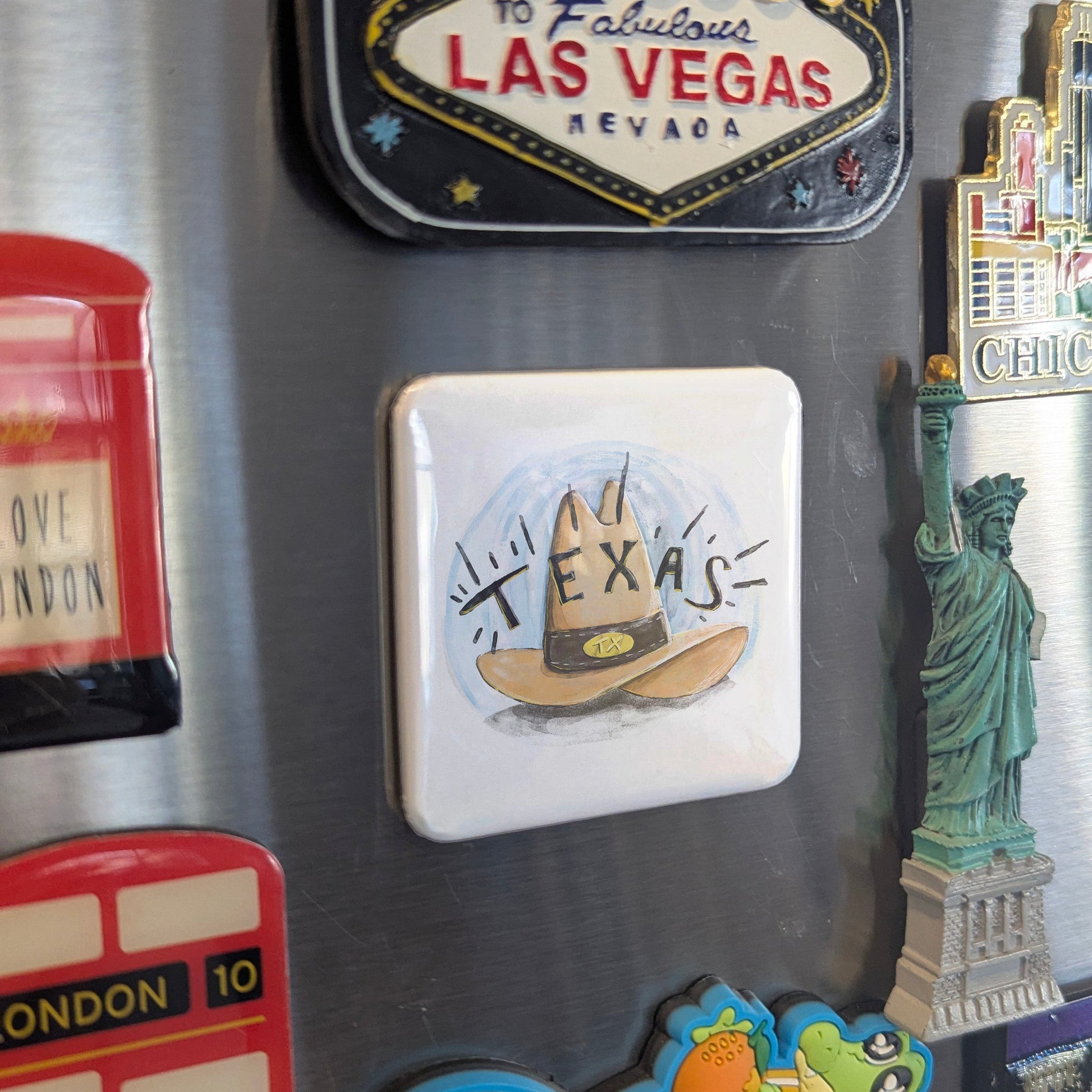 Texas Hat Fridge Magnet