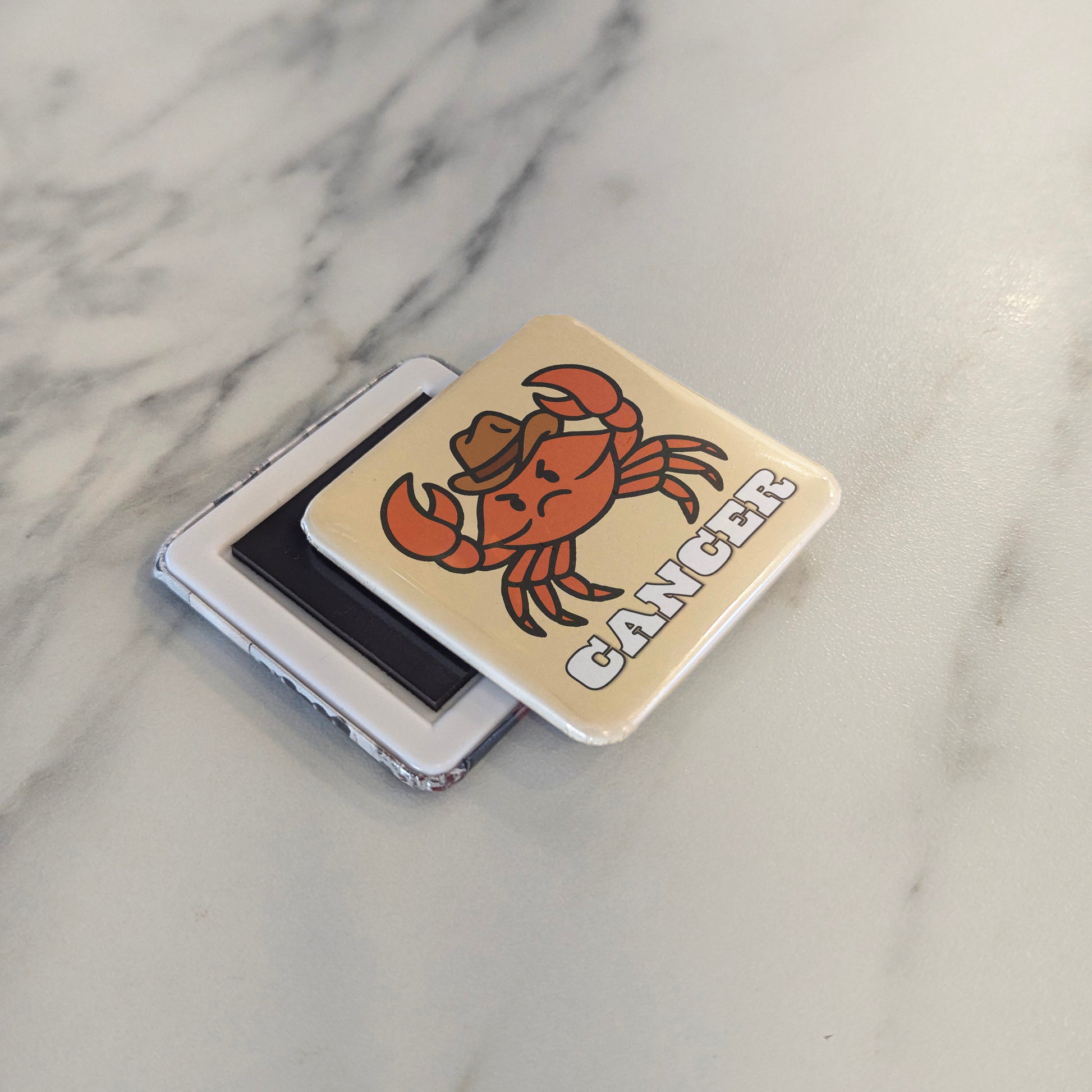 Western Cancer Zodiac Fridge Magnet - PhiloPerse