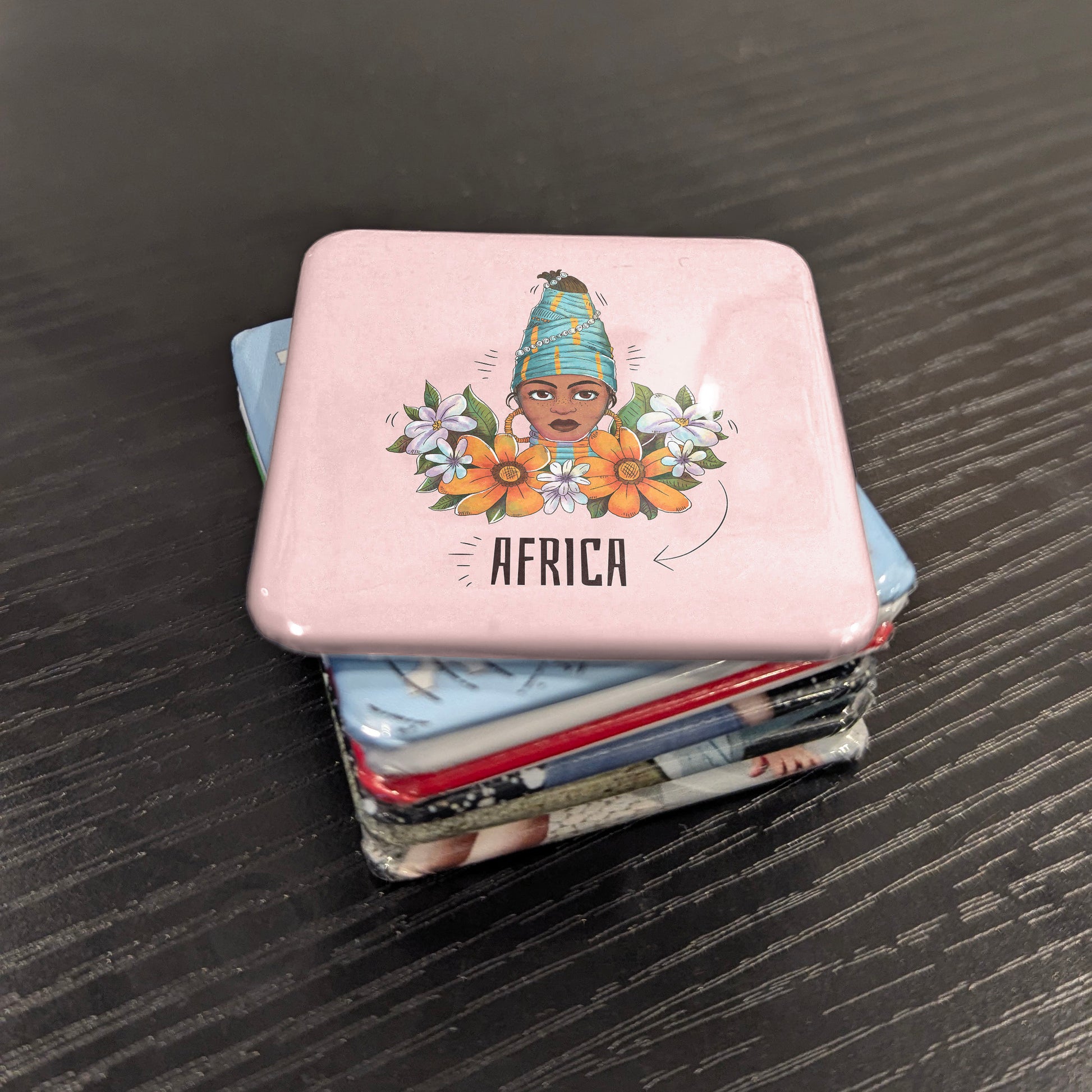 African Woman V1 Fridge Magnet - PhiloPerse
