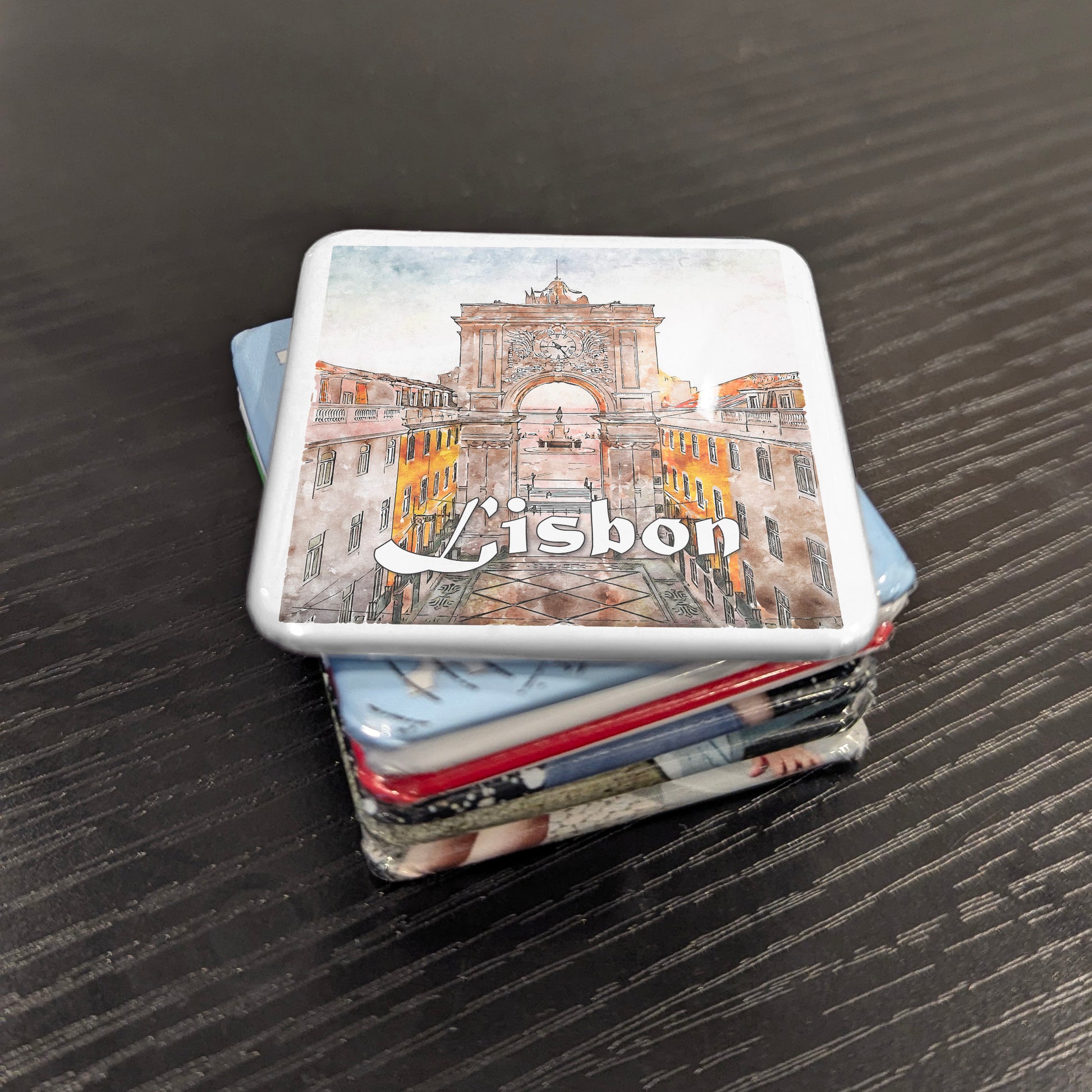 Arco da Rua Augusta in Lisbon Portugal Fridge Magnet - PhiloPerse