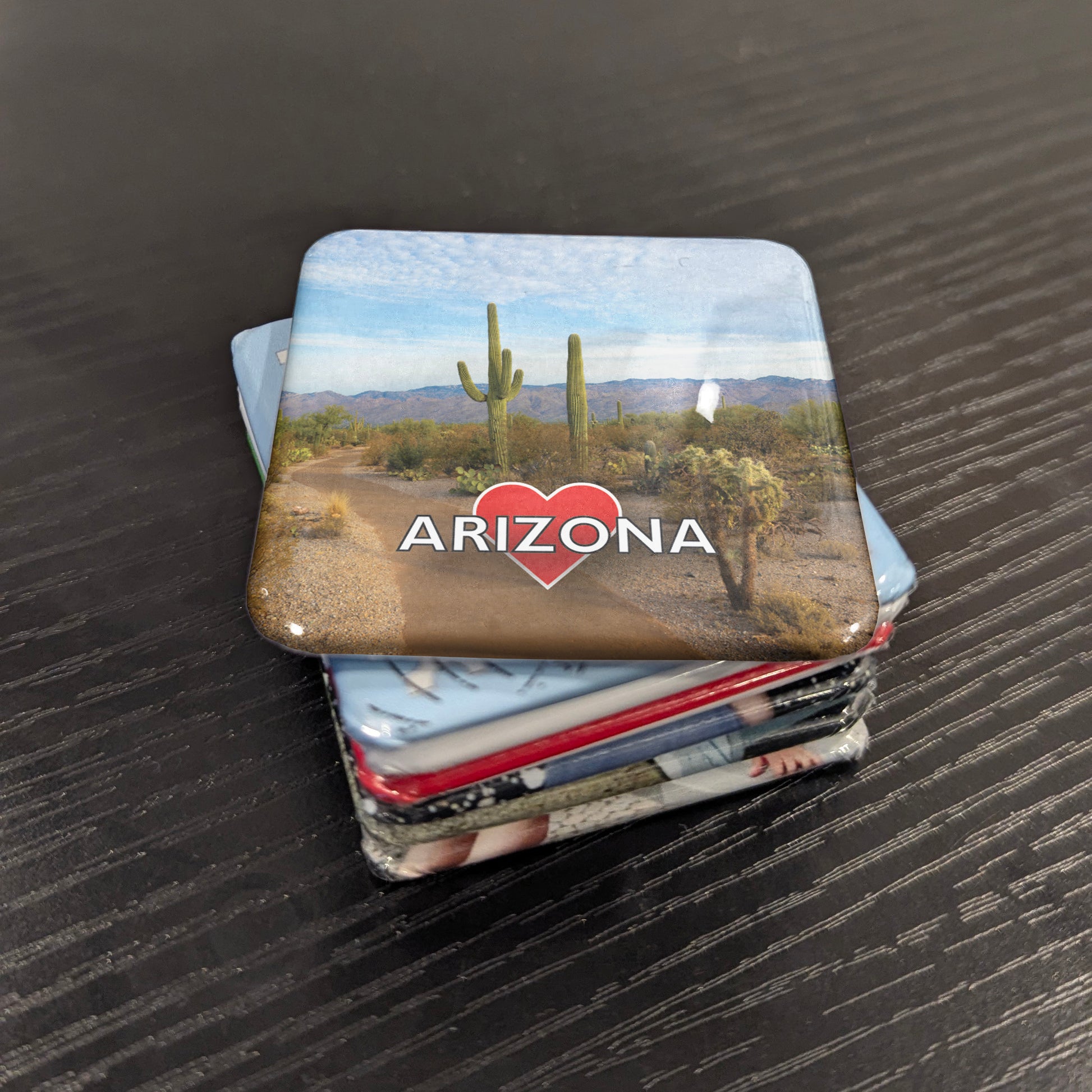 Arizona View Fridge Magnet - PhiloPerse
