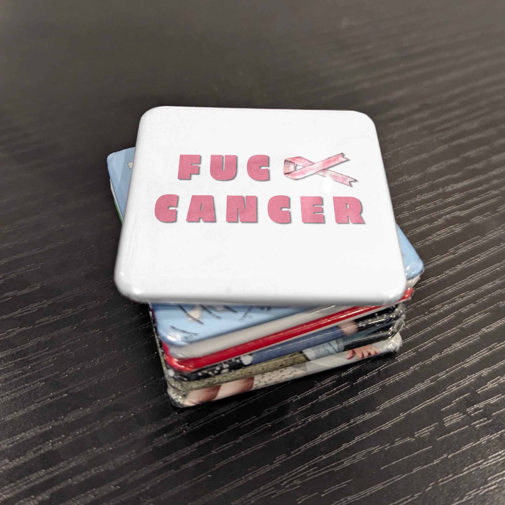 Fuck Cancer Fridge Magnet - PhiloPerse