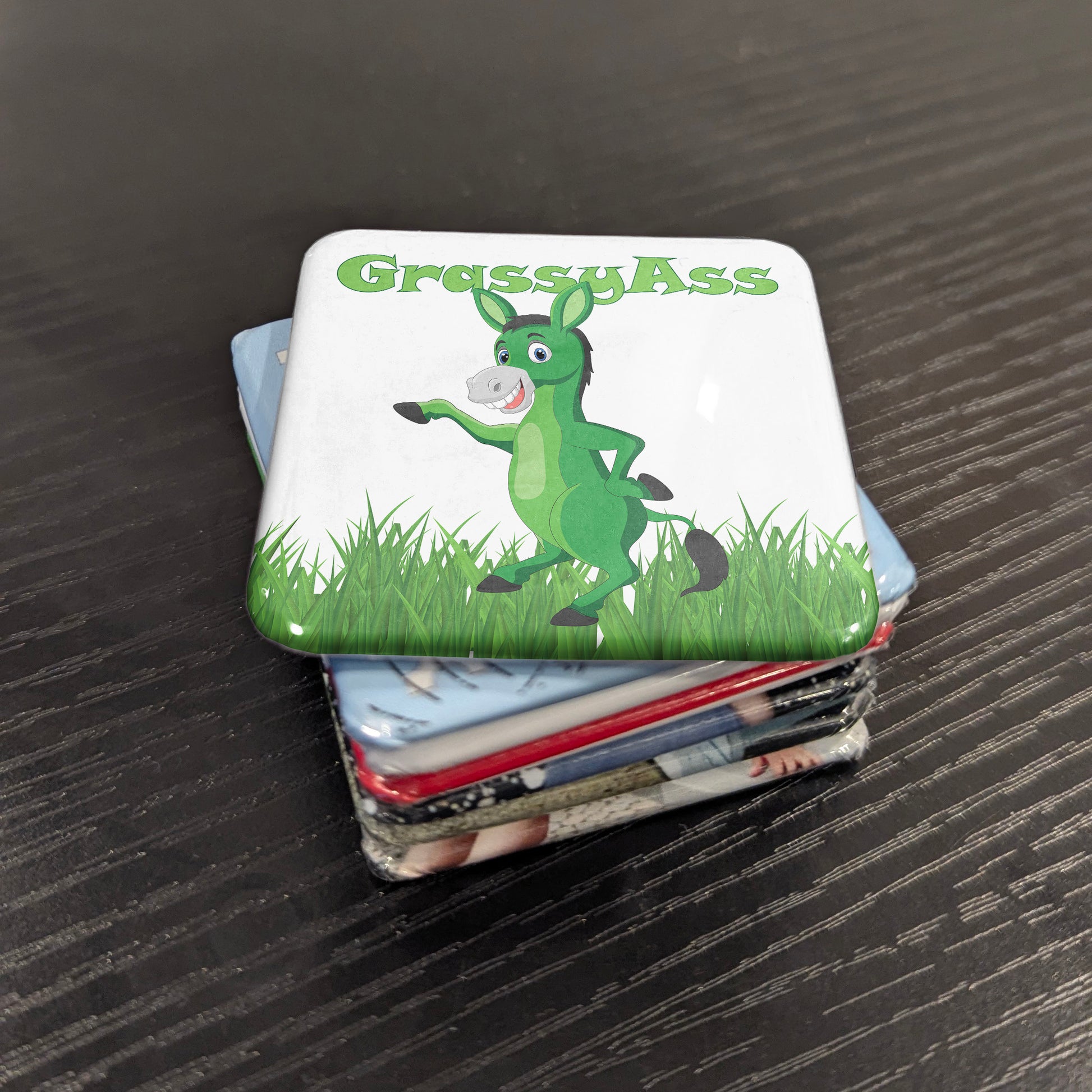 Grassy Ass-Gracias Fridge Magnet - PhiloPerse