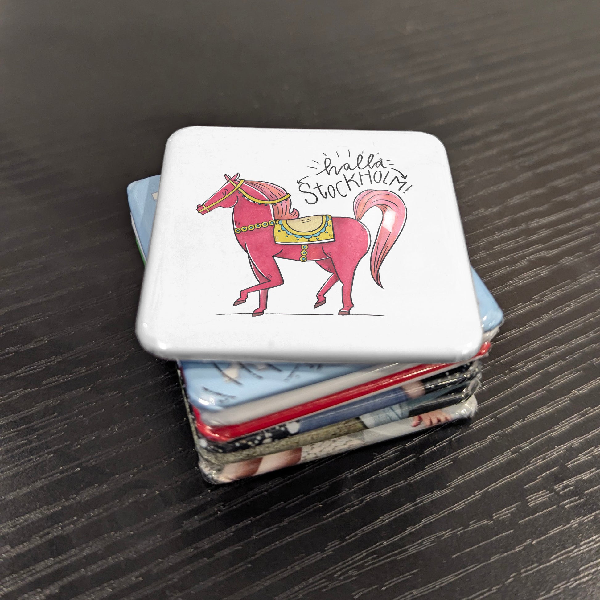 Hallå Stockholm Fridge Magnet - PhiloPerse