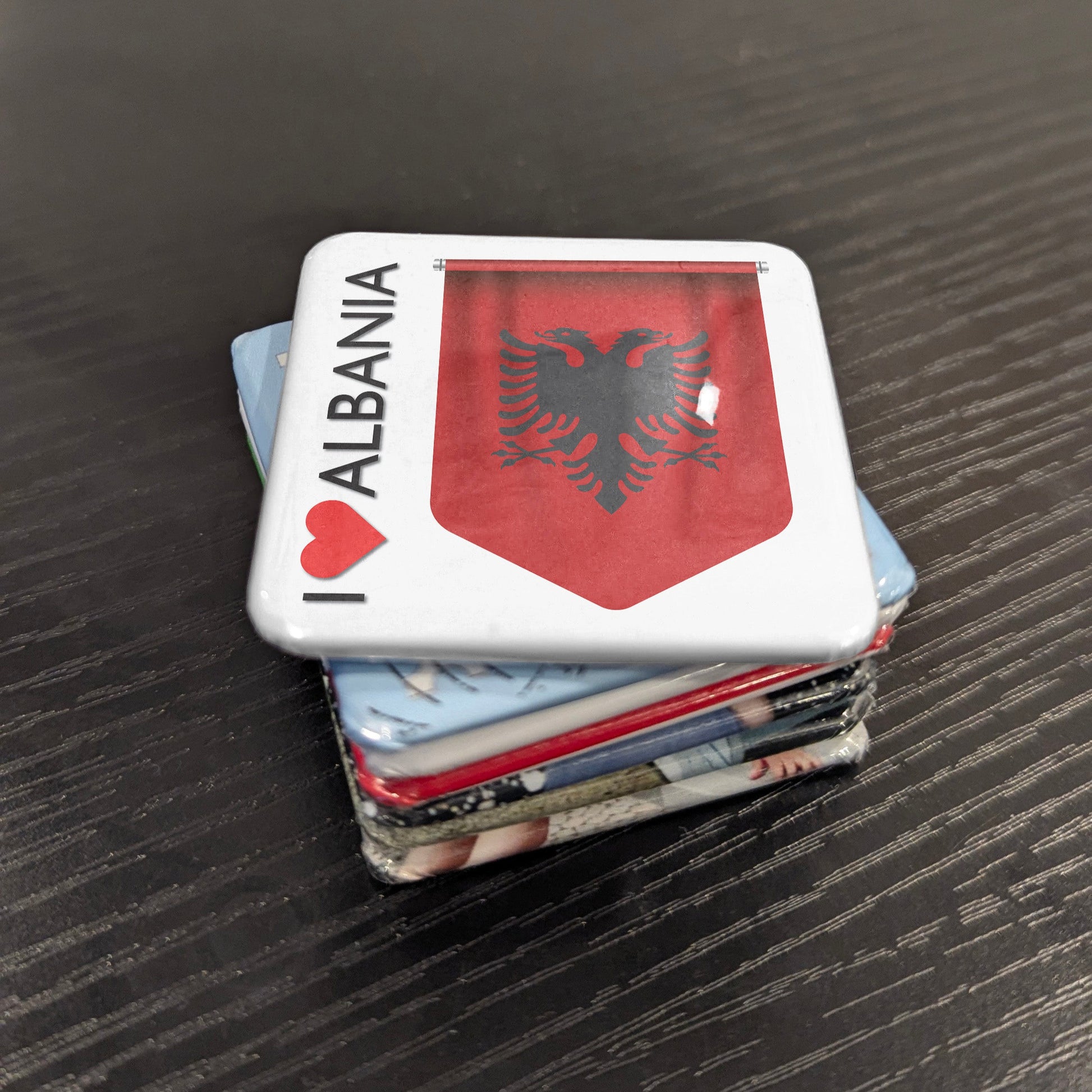 I Love Albania Fridge Magnet