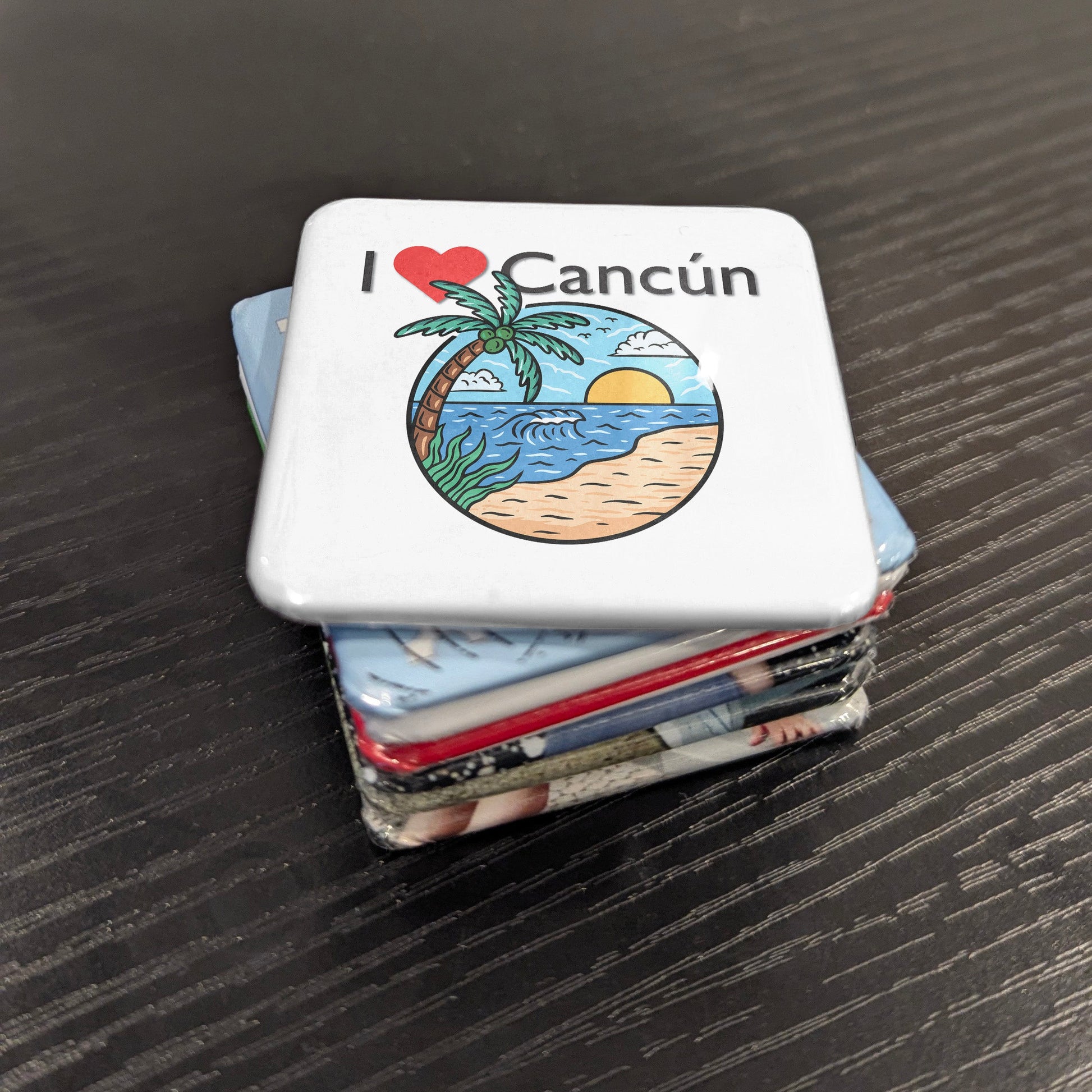 I LOVE Cancun Fridge Magnet
