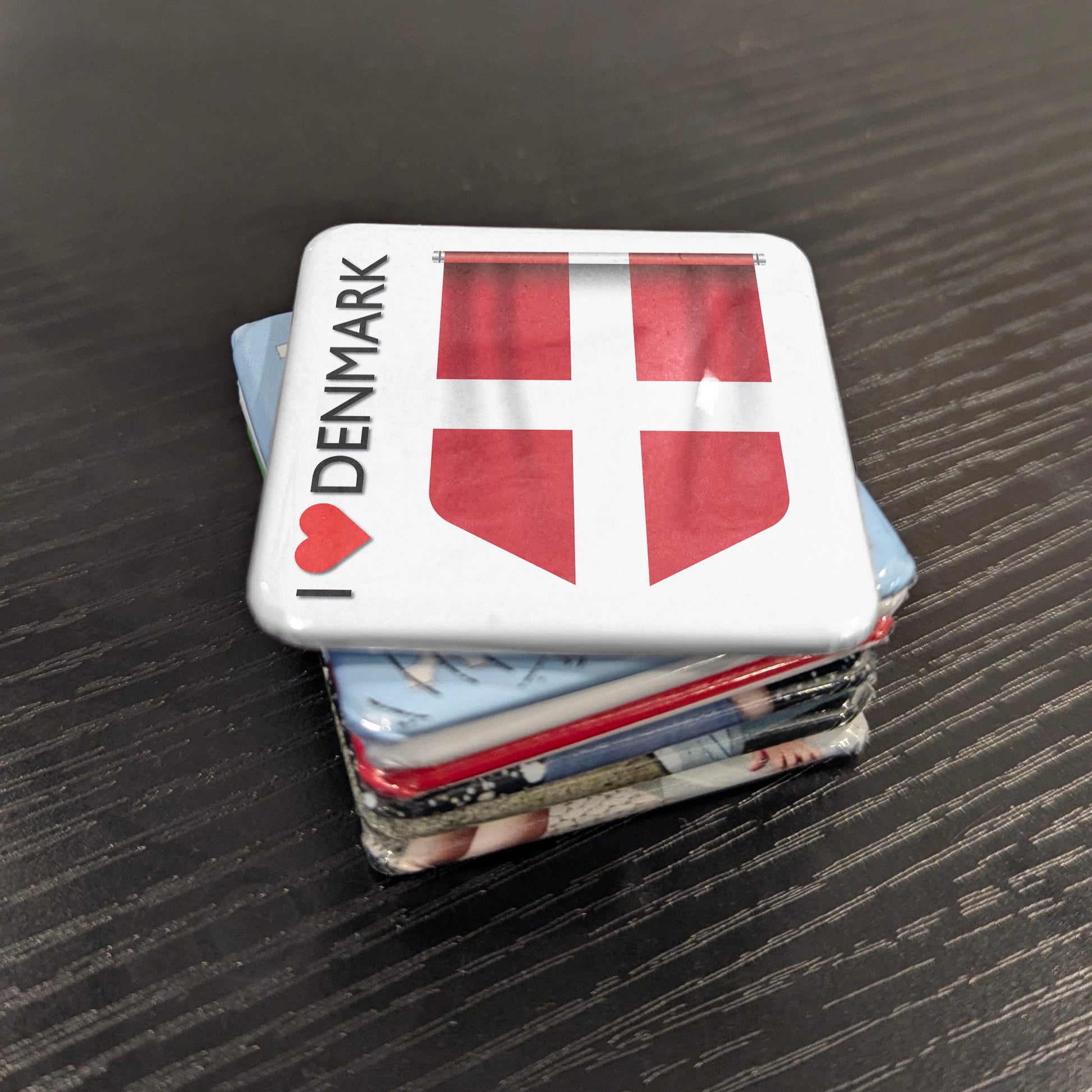 I Love Denmark Fridge Magnet