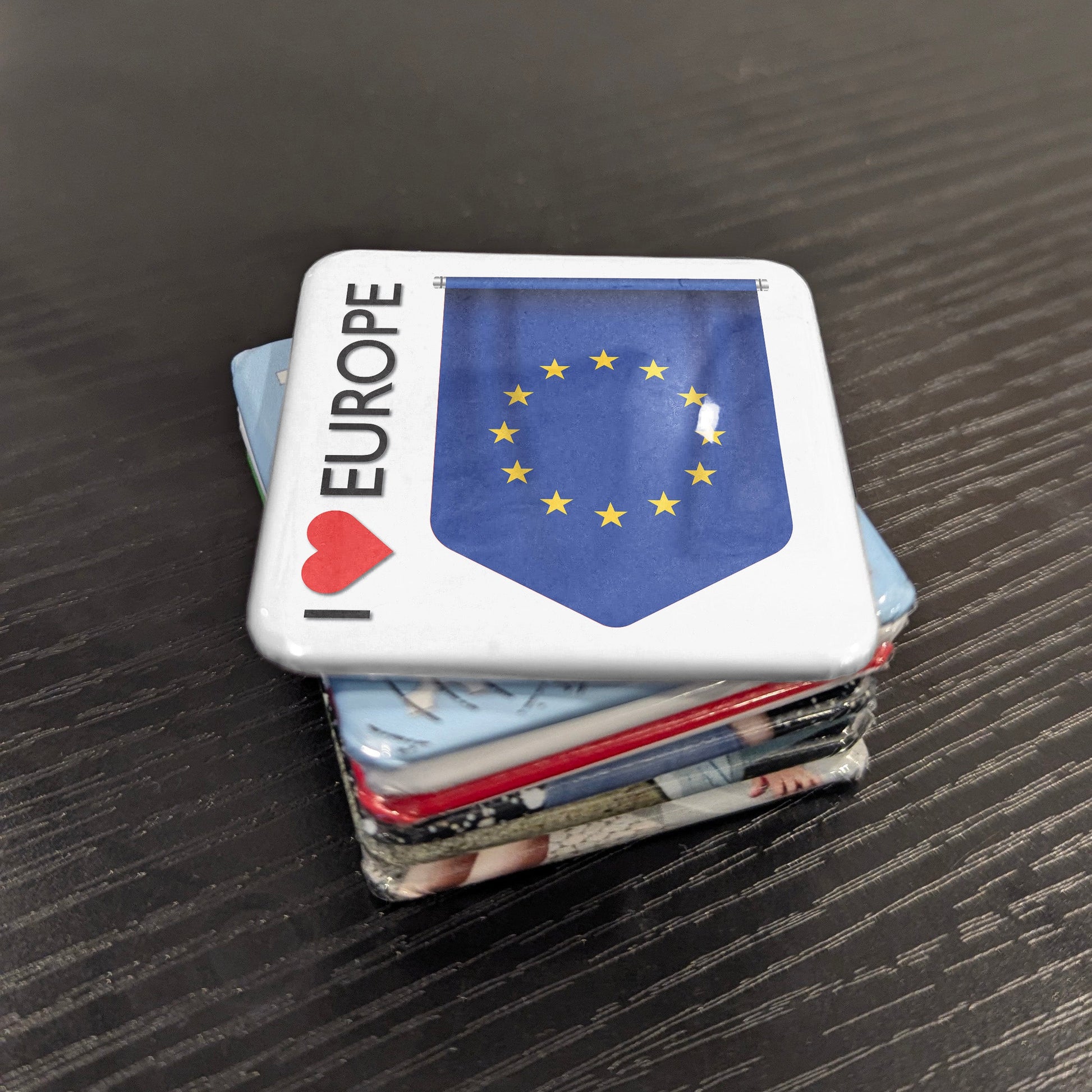 I Love Europe Fridge Magnet