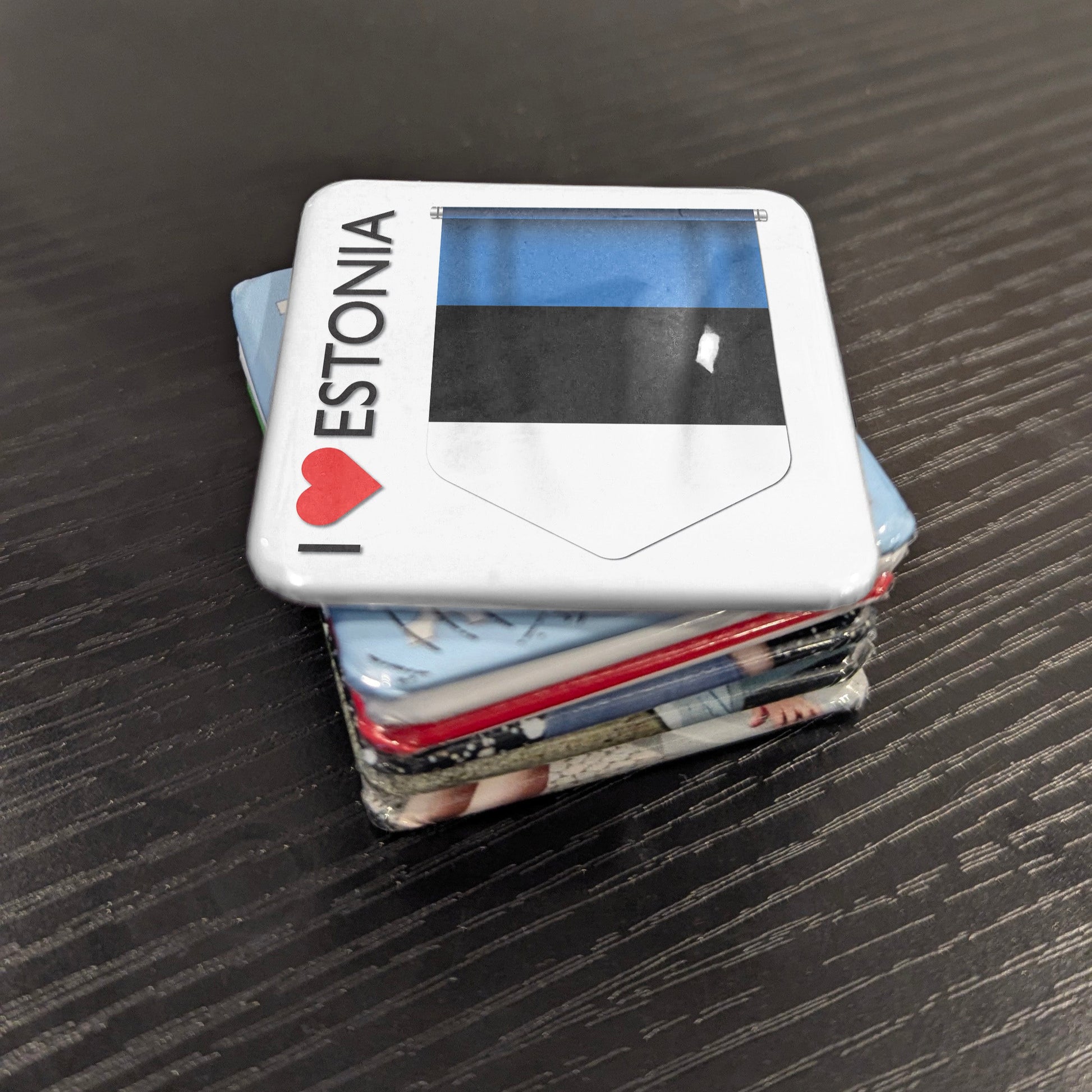I Love Estonia Fridge Magnet