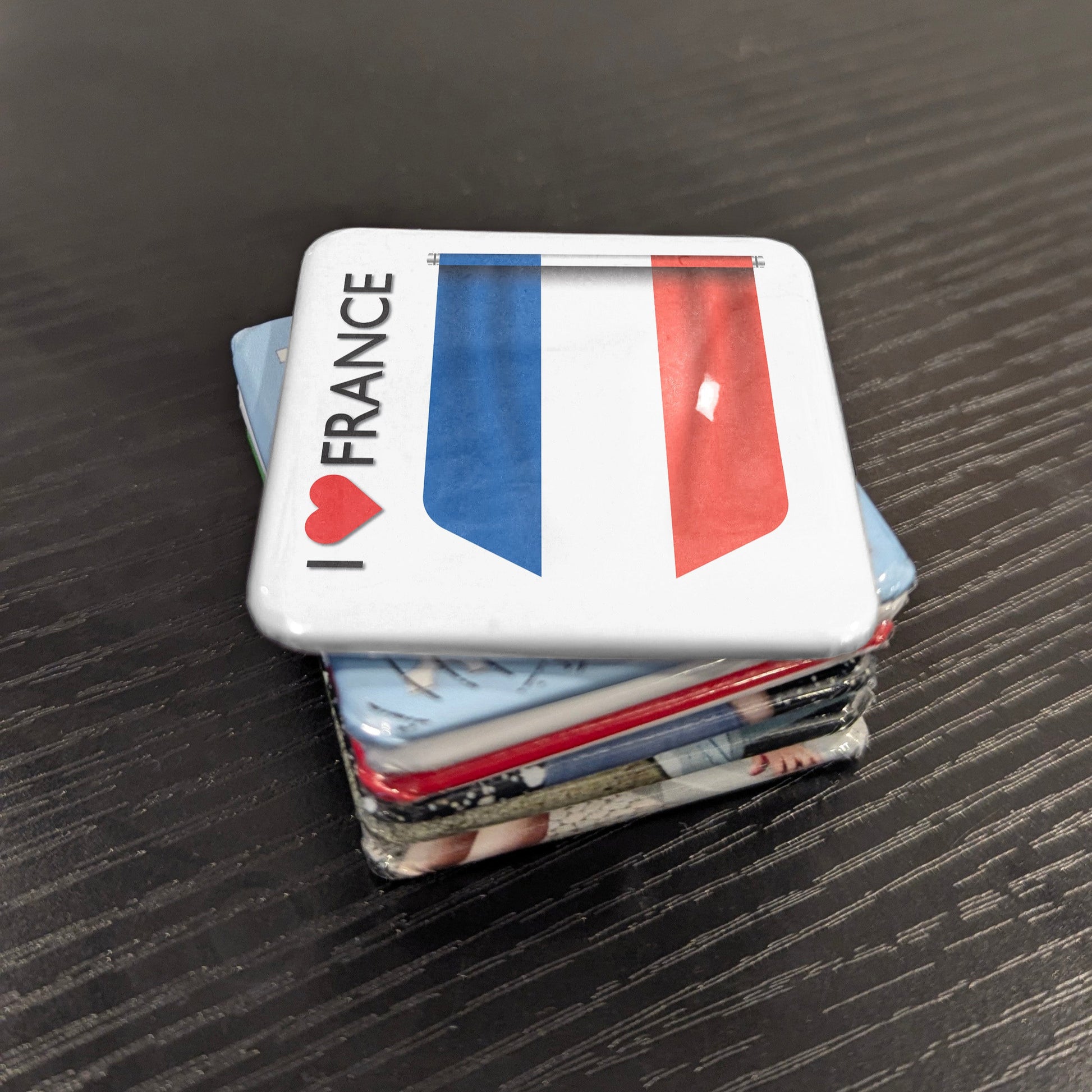 I Love France Fridge Magnet