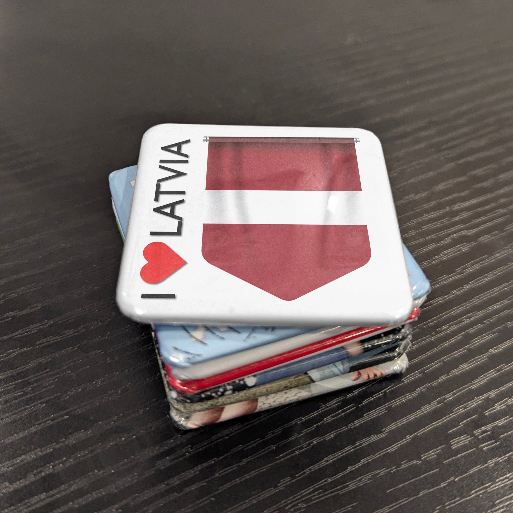 I Love Latvia Fridge Magnet