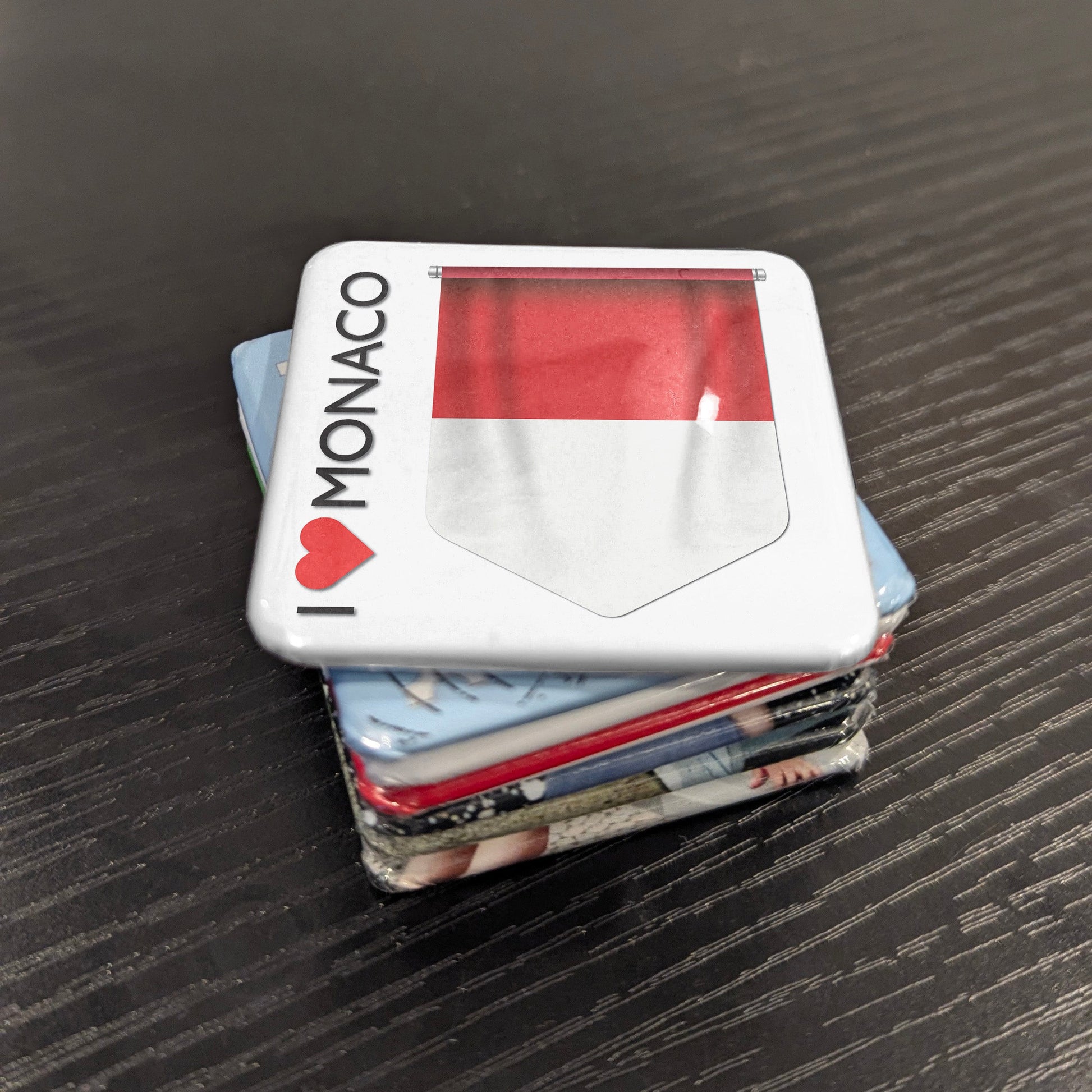 I Love Monaco Fridge Magnet