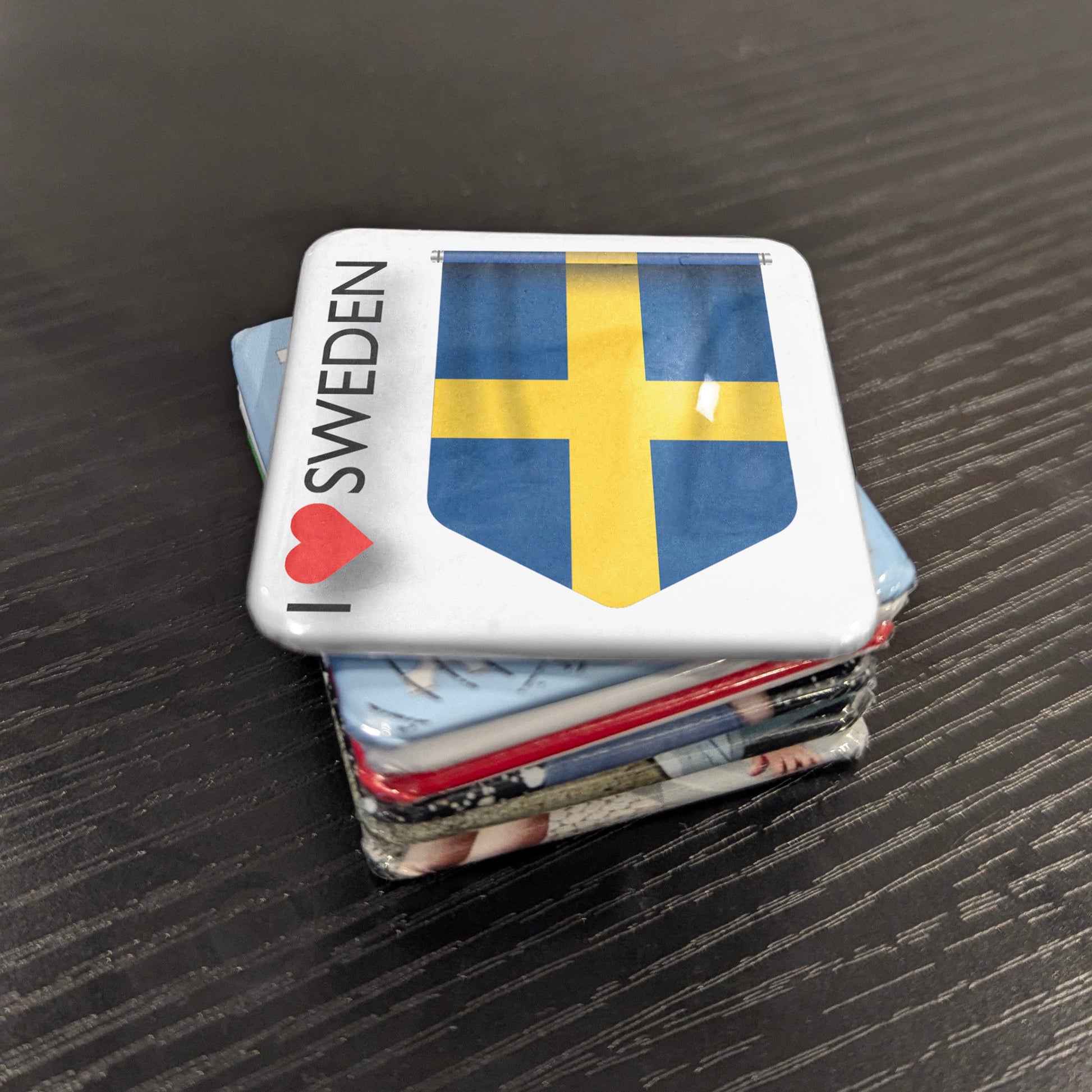 I Love Sweden Fridge Magnet