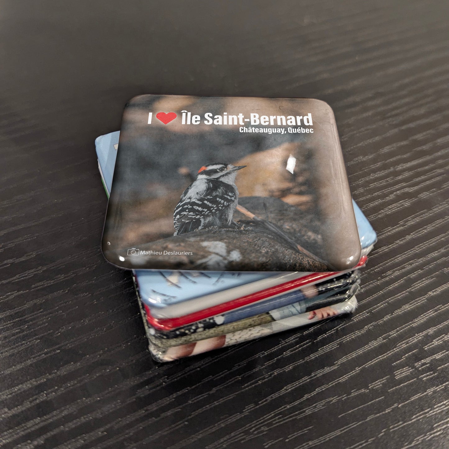 I love Ile St. Bernard Fridge Magnet