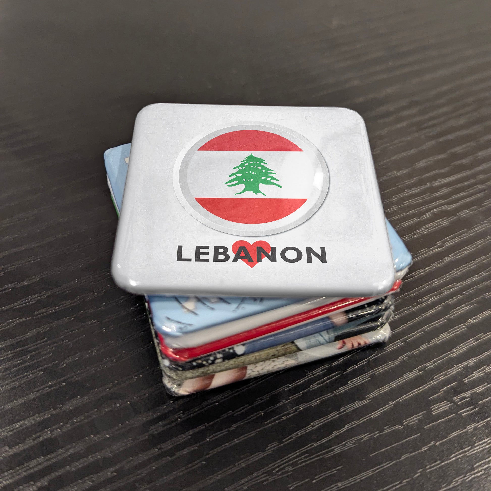 I Love Lebanon Fridge Magnet - PhiloPerse