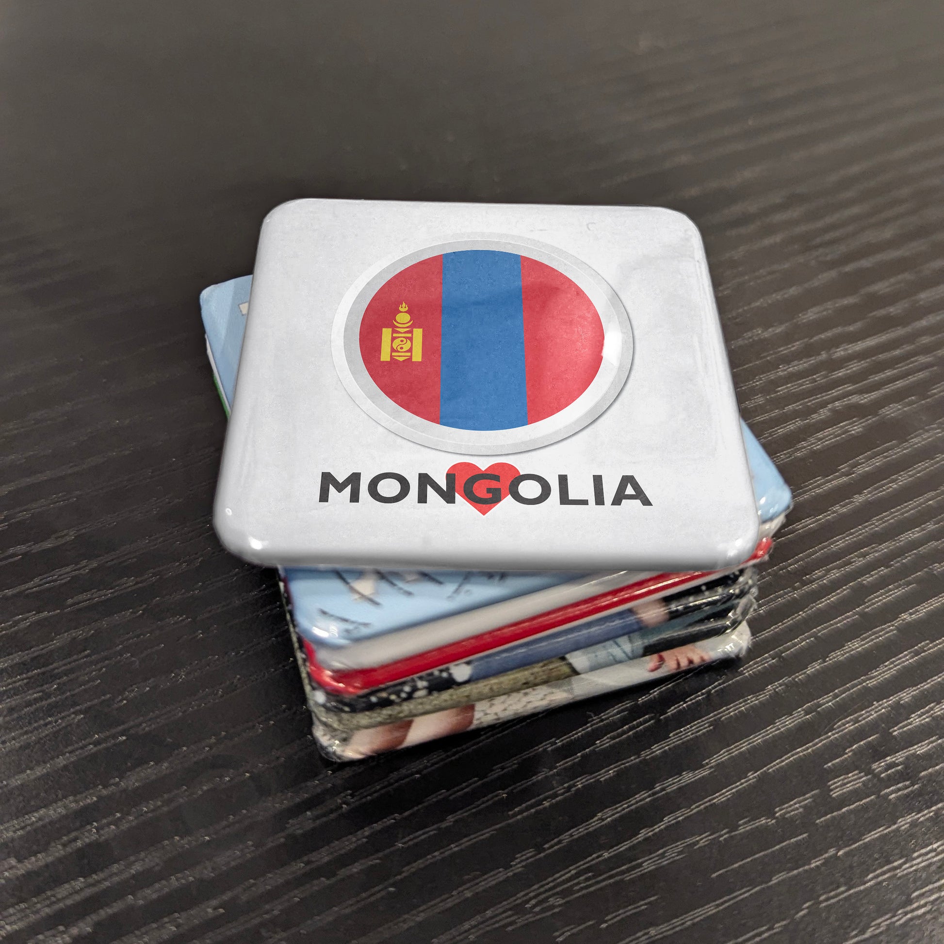 I Love Mongolia Fridge Magnet - PhiloPerse