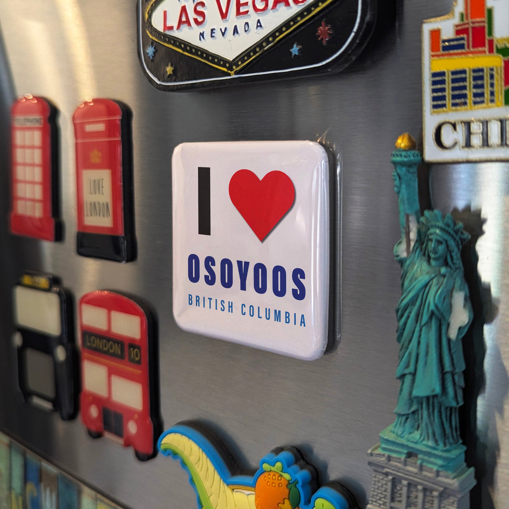 I love Osoyoos Fridge Magnet - PhiloPerse
