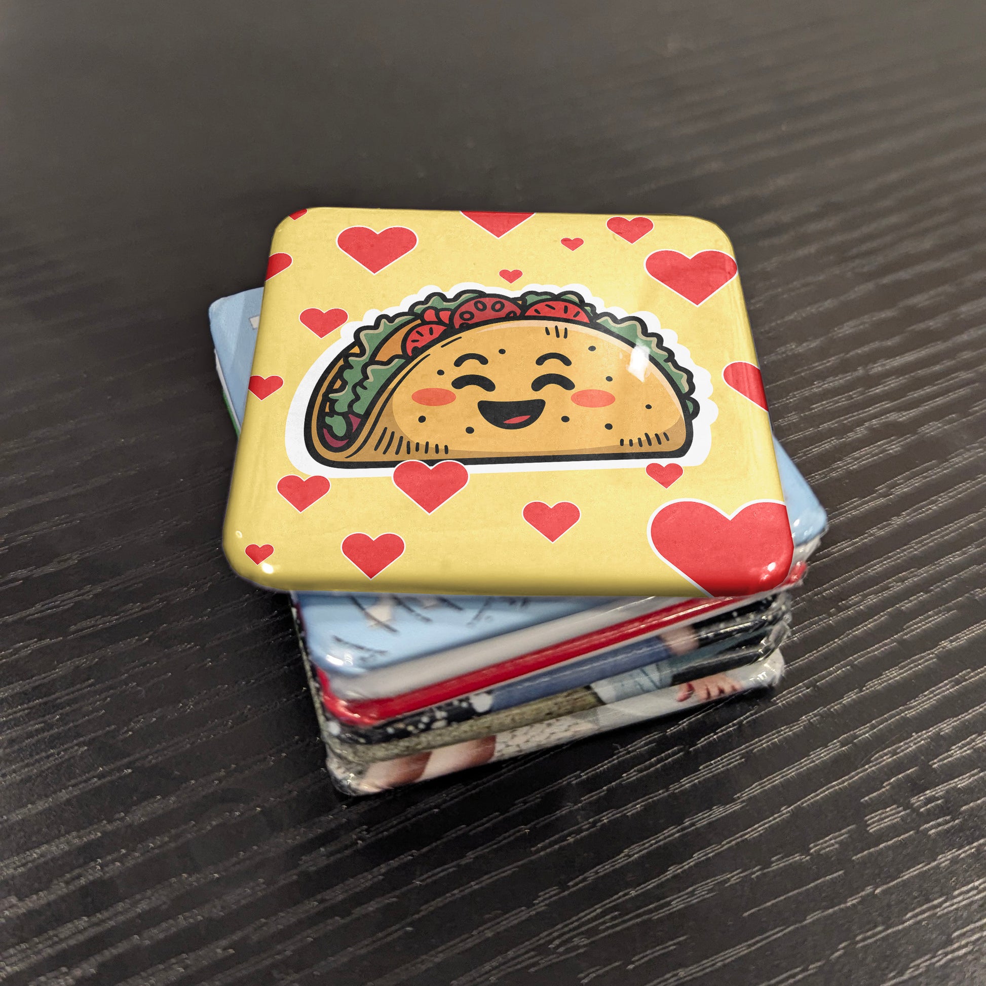 I love Taco Fridge Magnet - PhiloPerse