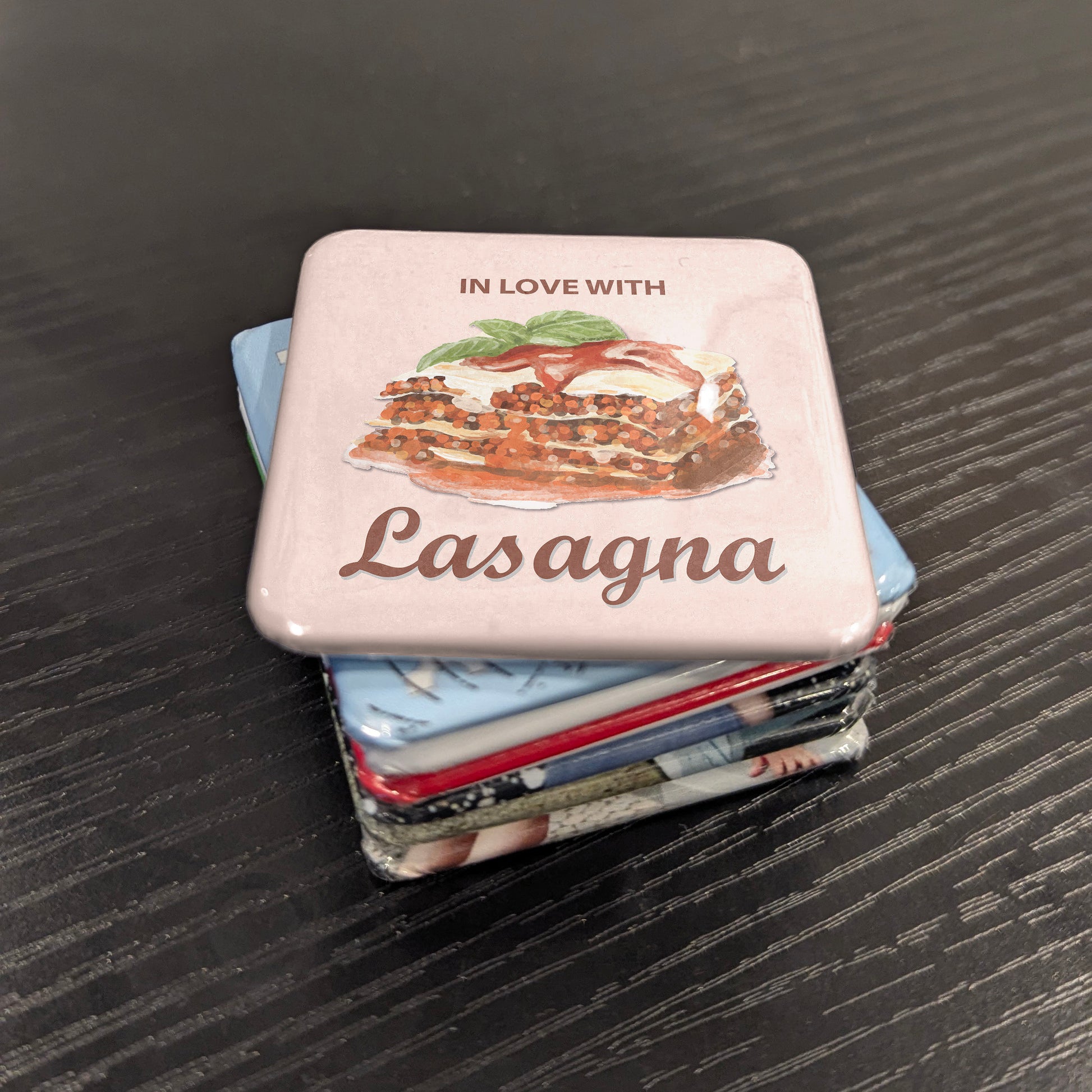 In Love with Lasagna Fridge Magnet - PhiloPerse