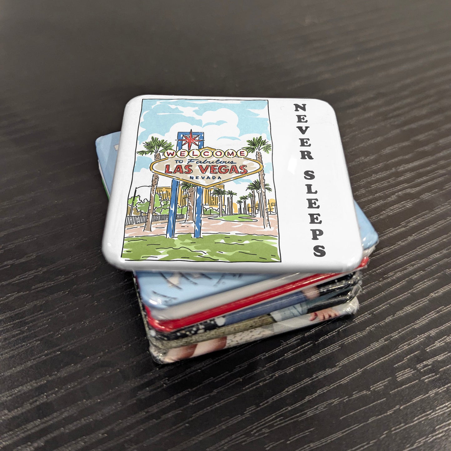 Las Vegas Fridge Magnet